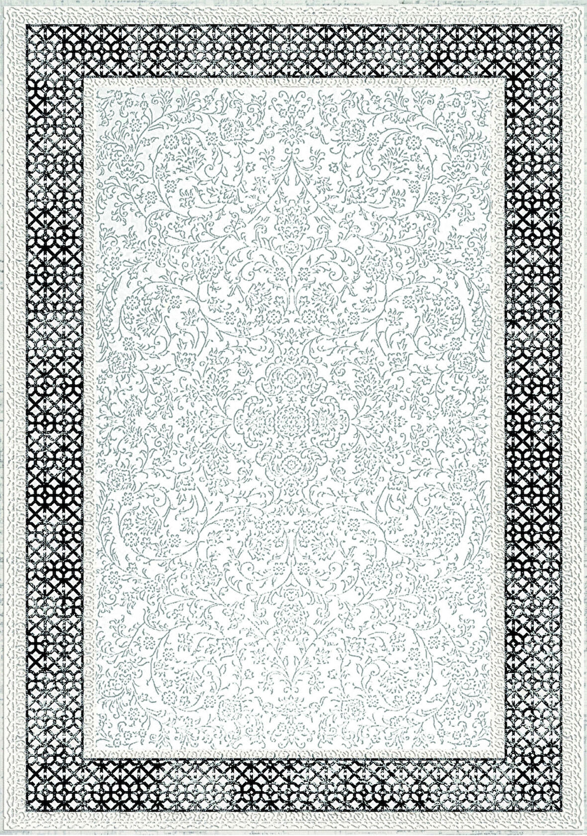 Pamuk Dokuma Taban Kaymaz Yıkanabilir Klasik Desenli  Salon Halısı Mutfak Halısı Koridor Halısı