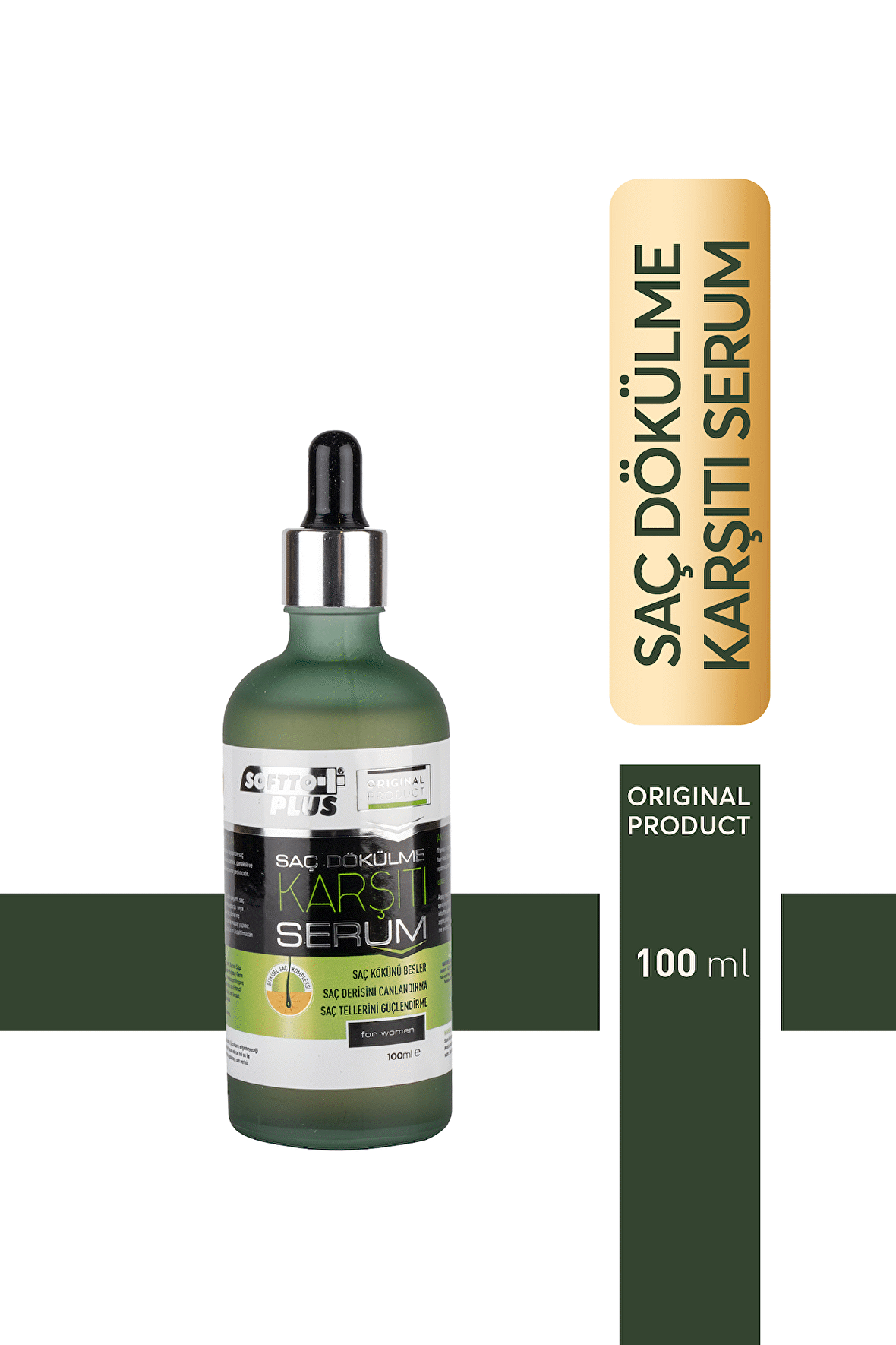 Softto Plus Kadınlar Için Saç Dökülme Karşıtı Serum 100ML