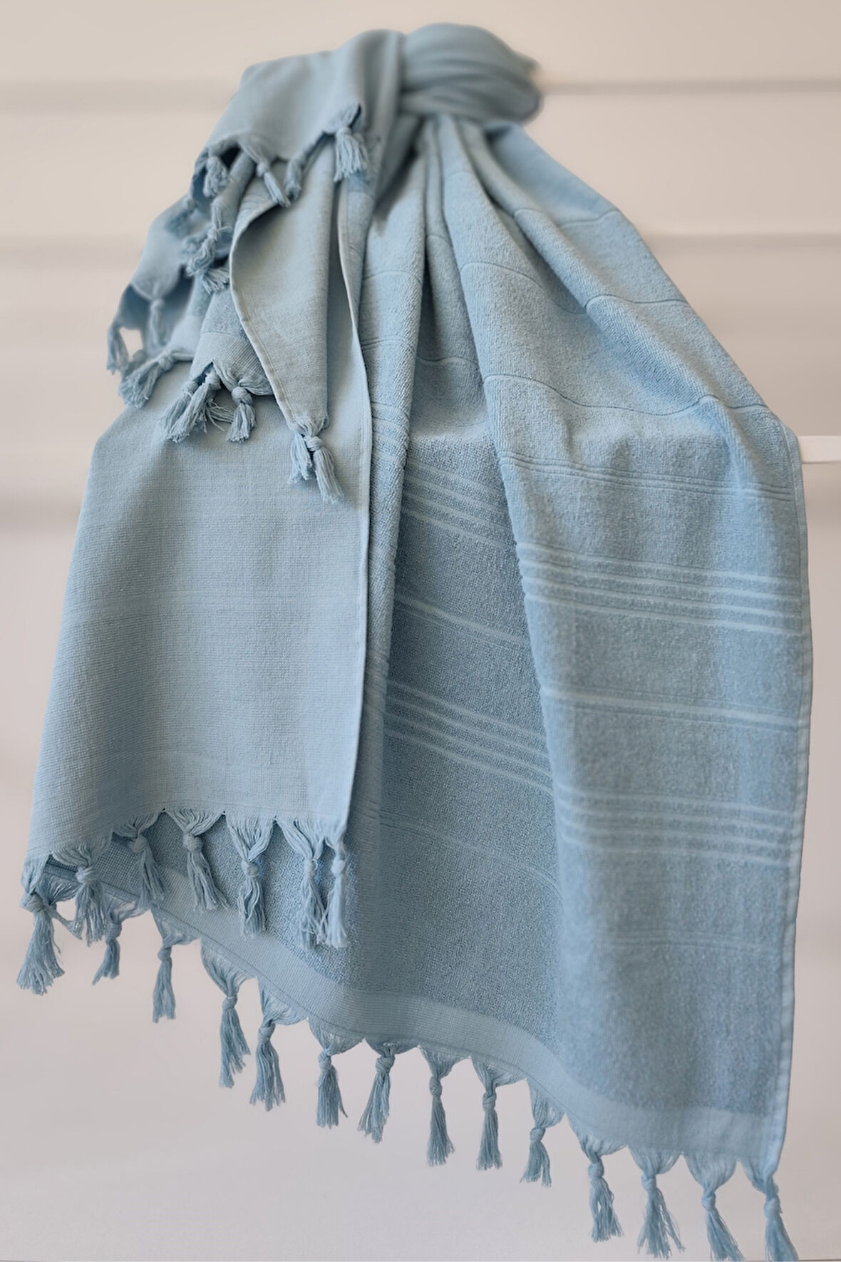 Sevim %100 Pamuk Düz Havlu Peştemal-90x170 cm