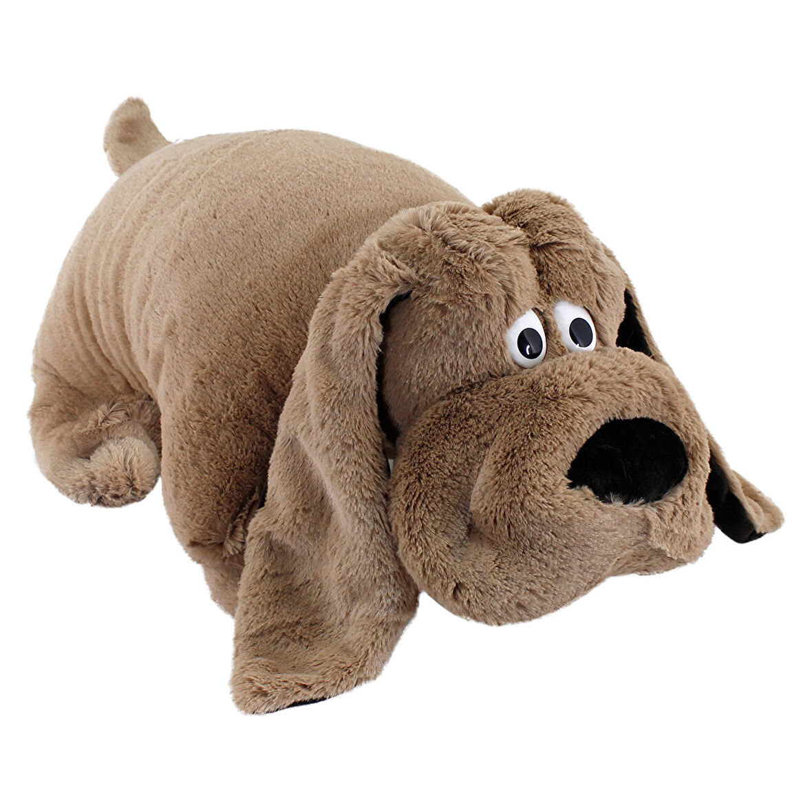 Buruşuk Köpek Katlanır Yastık Peluş