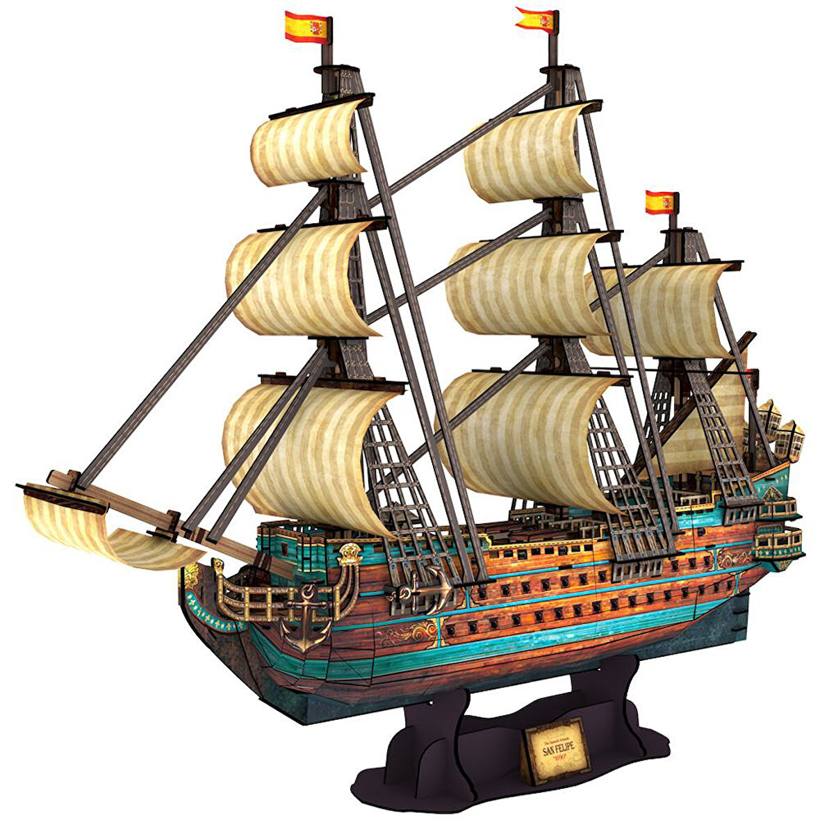 Cubic Fun 3D 248 Parça Puzzle San Felipe Gemisi