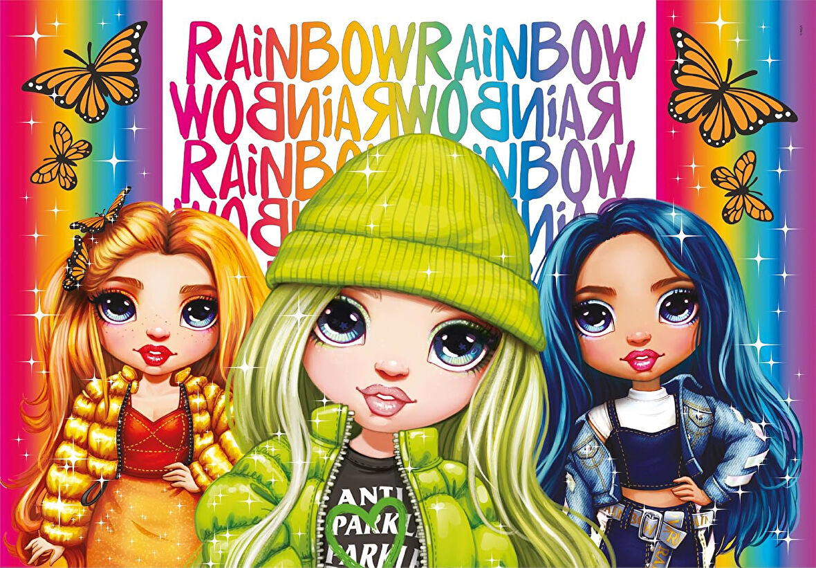 Clementoni Rainbow High Puzzle 104 Parça 20342