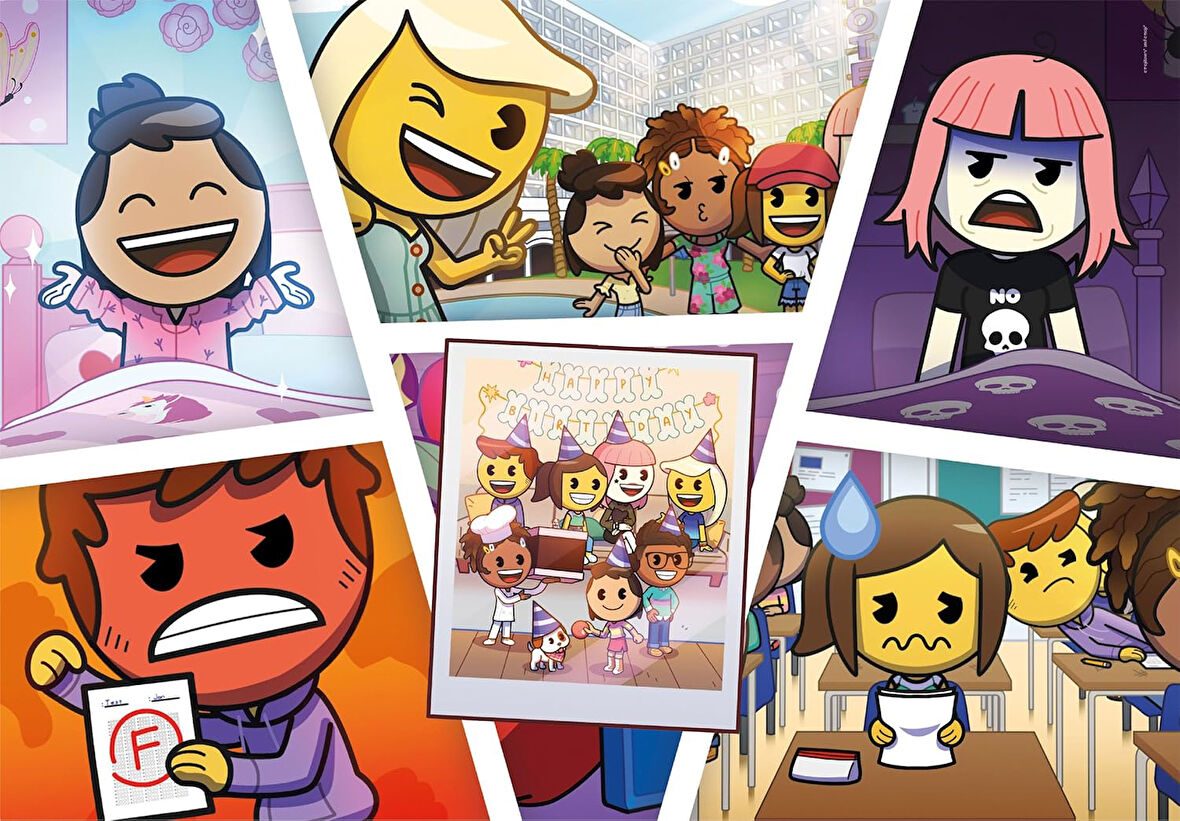 Clementoni Emoji Town Puzzle 180 Parça 29067