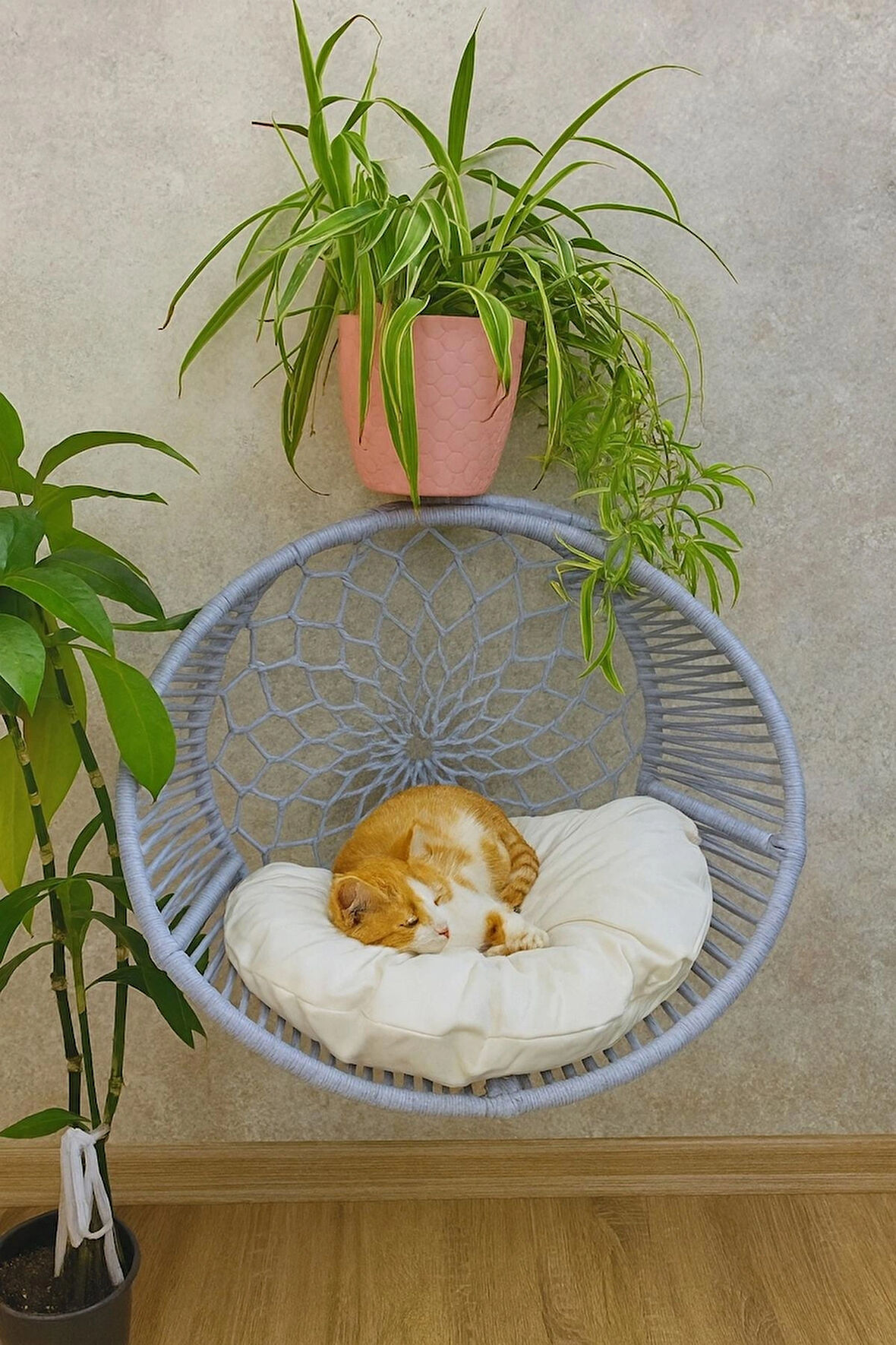 Hilal Kedi Köpek Kalorifer Askılı Yatak