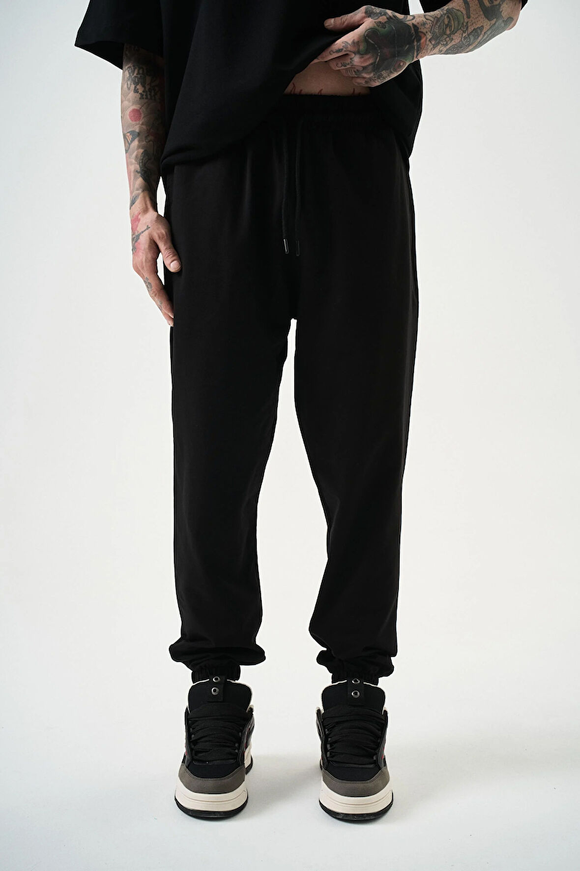 Erkek Basic Jogger Eşofman Altı Siyah
