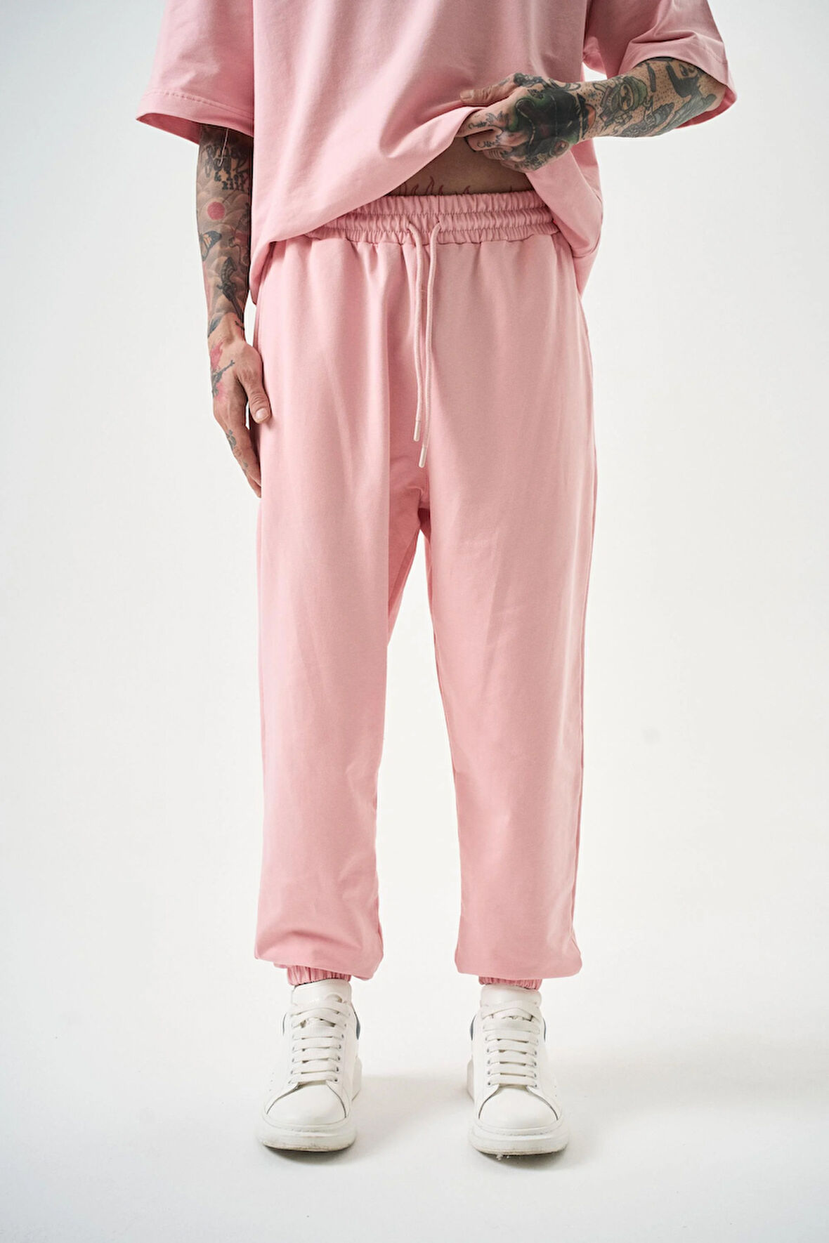 Erkek Basic Jogger Eşofman Altı Somon