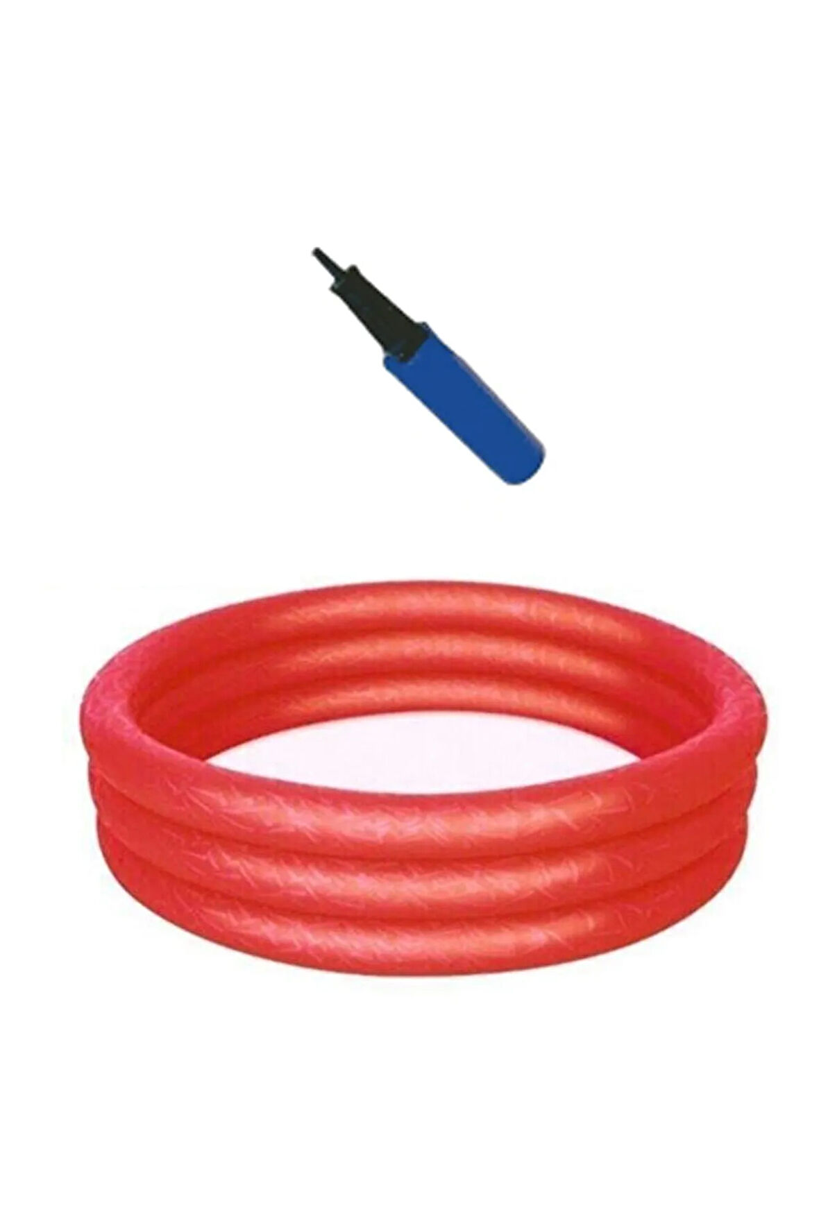 1+ Yaş Renkli Şişme Çocuk Havuzu 102x25cm Kırmızı