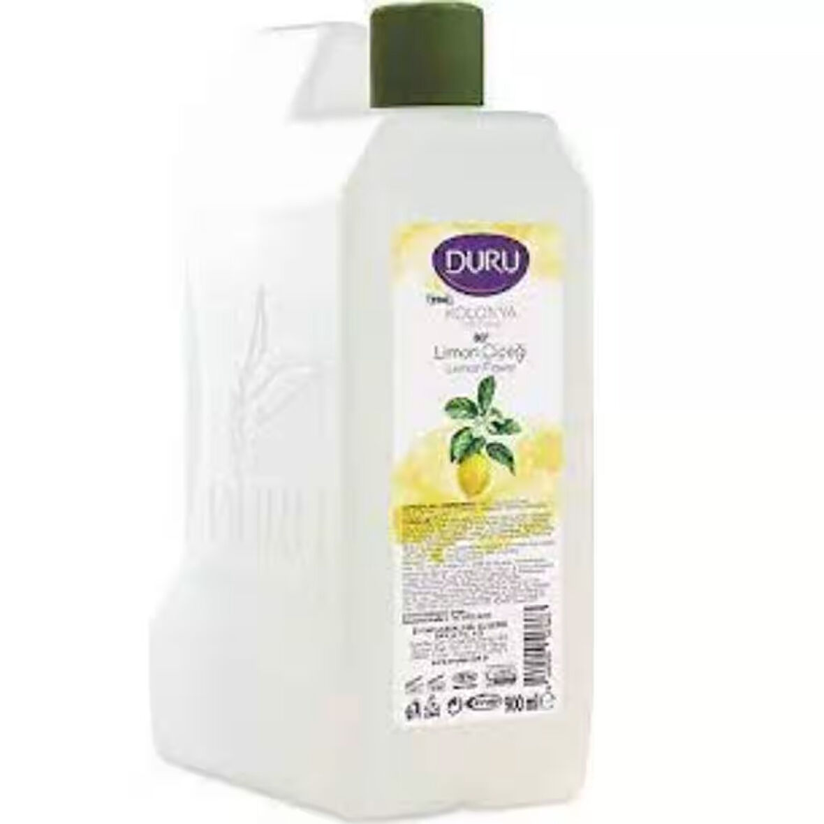 Duru Limon Kolonya Bidon 80 Derece 900 ml
