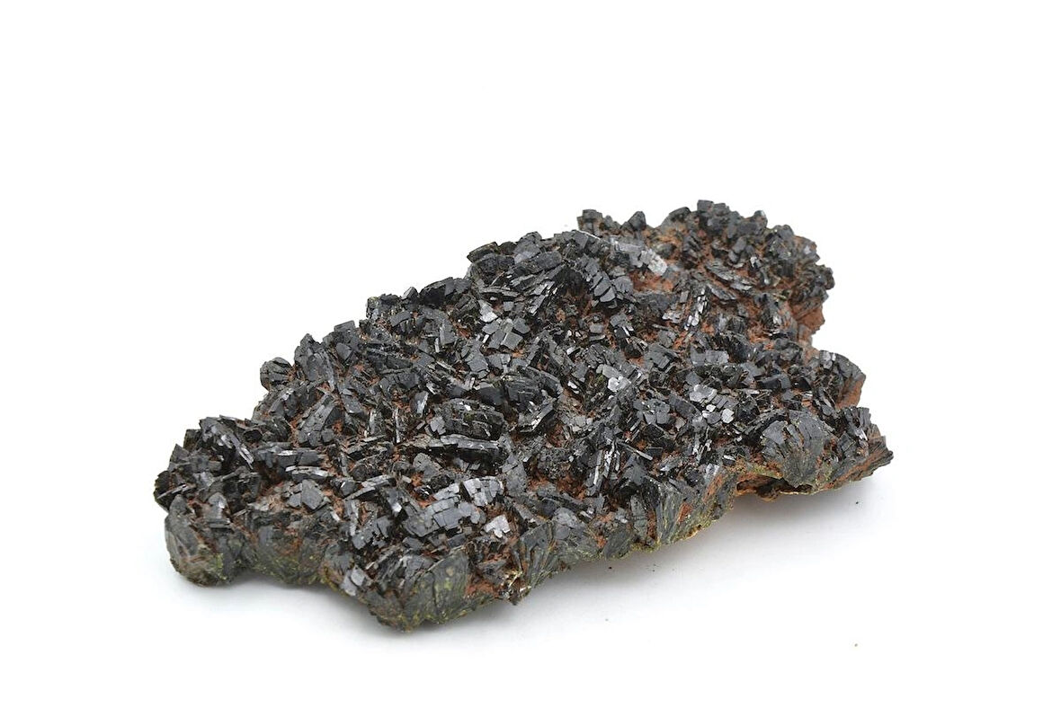 Hakiki Doğal Epidotlu Kuvars Taşı Kaya Parçası 139 Gram