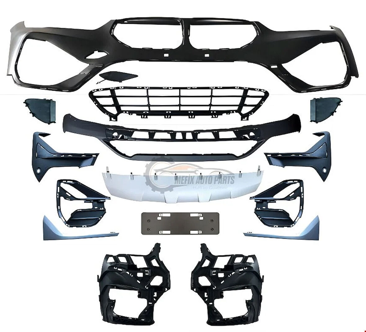 BMW - ÖN TAMPON SETİ (PANJURSUZ) X1 F48 2021- - 51119883250 / 51119451692 61730907