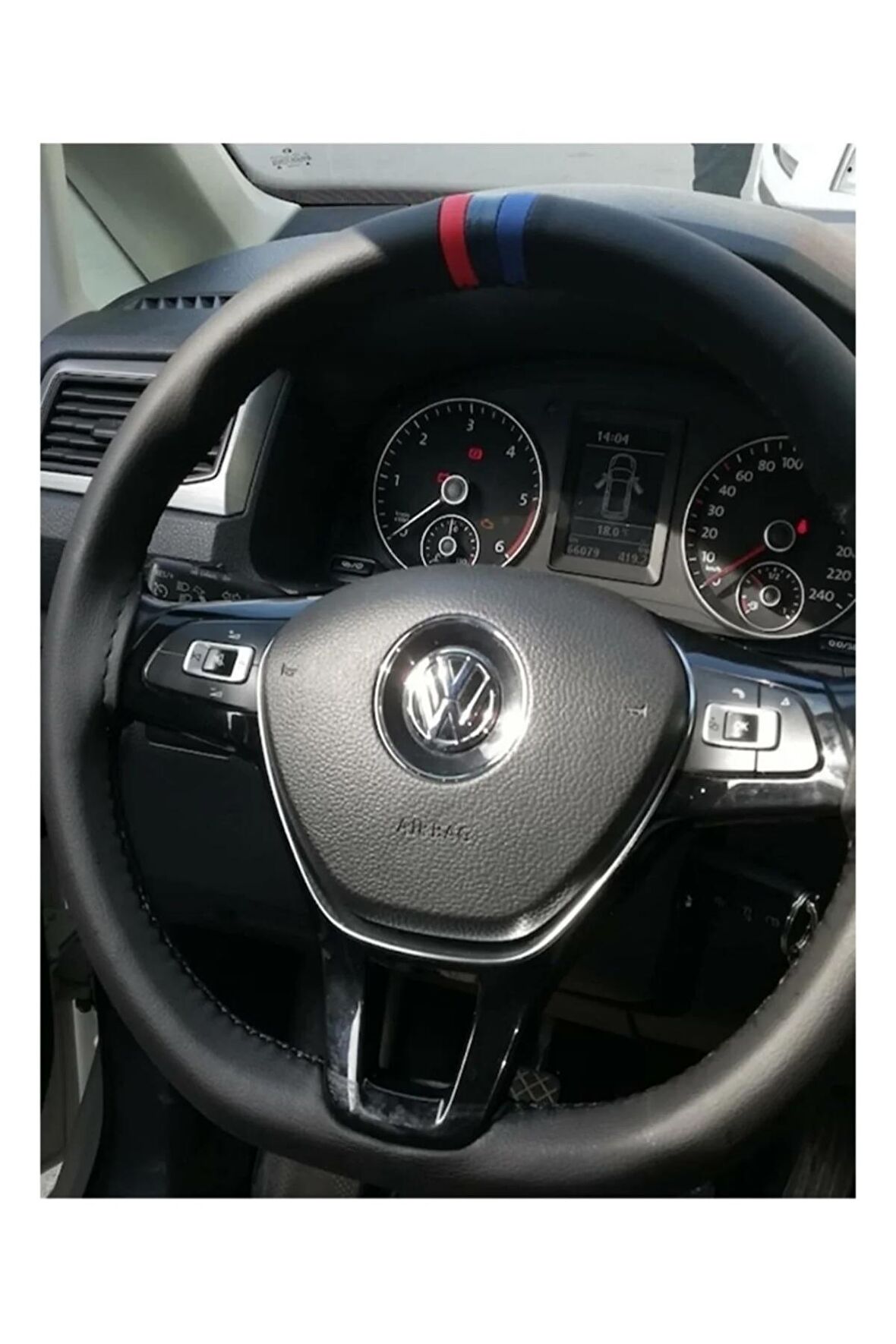 Dikmeli Deri Direksiyon Kılıf Bmw Tasarımlı Kokusuz M Logolu