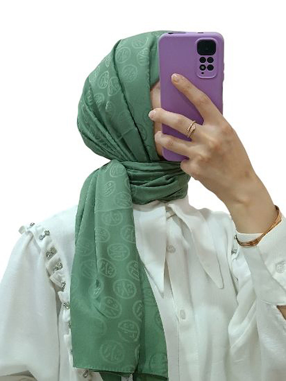 JAKARLI LYS DESENLİ ŞAL 1031