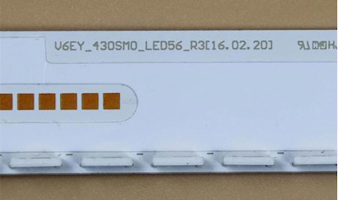 WKSET-6151 35626X1 V6EY_430SMD_56LED_R4  BN96-39506A 1 ADET LED BAR