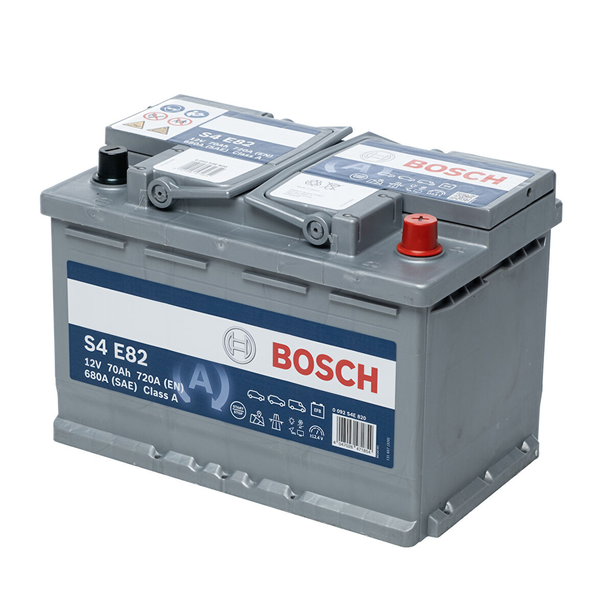 Bosch 12V 70 Ah 760A Start-Stop Efb Akü S4 E82