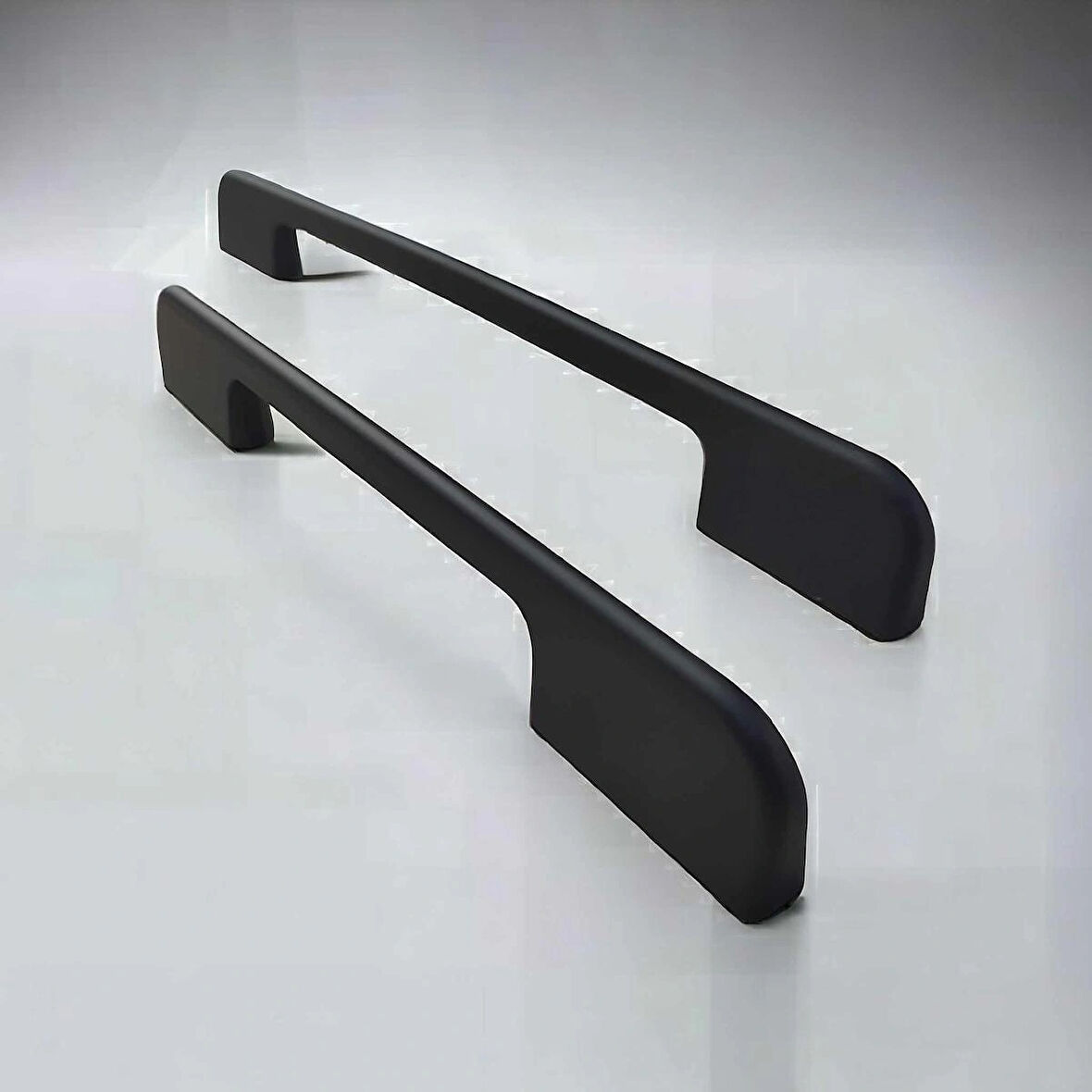160 mm Narin Siyah Dolap ve Çekmece Kulpu