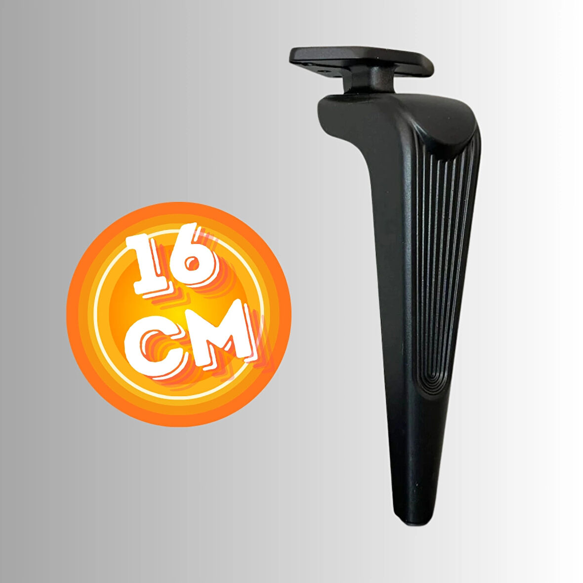 16 CM METAL KLAS KOLTUK AYAĞI MOBİLYA AYAĞI ÜNİTE AYAĞI KONSOL AYAĞI PUF BERJER AYAĞI