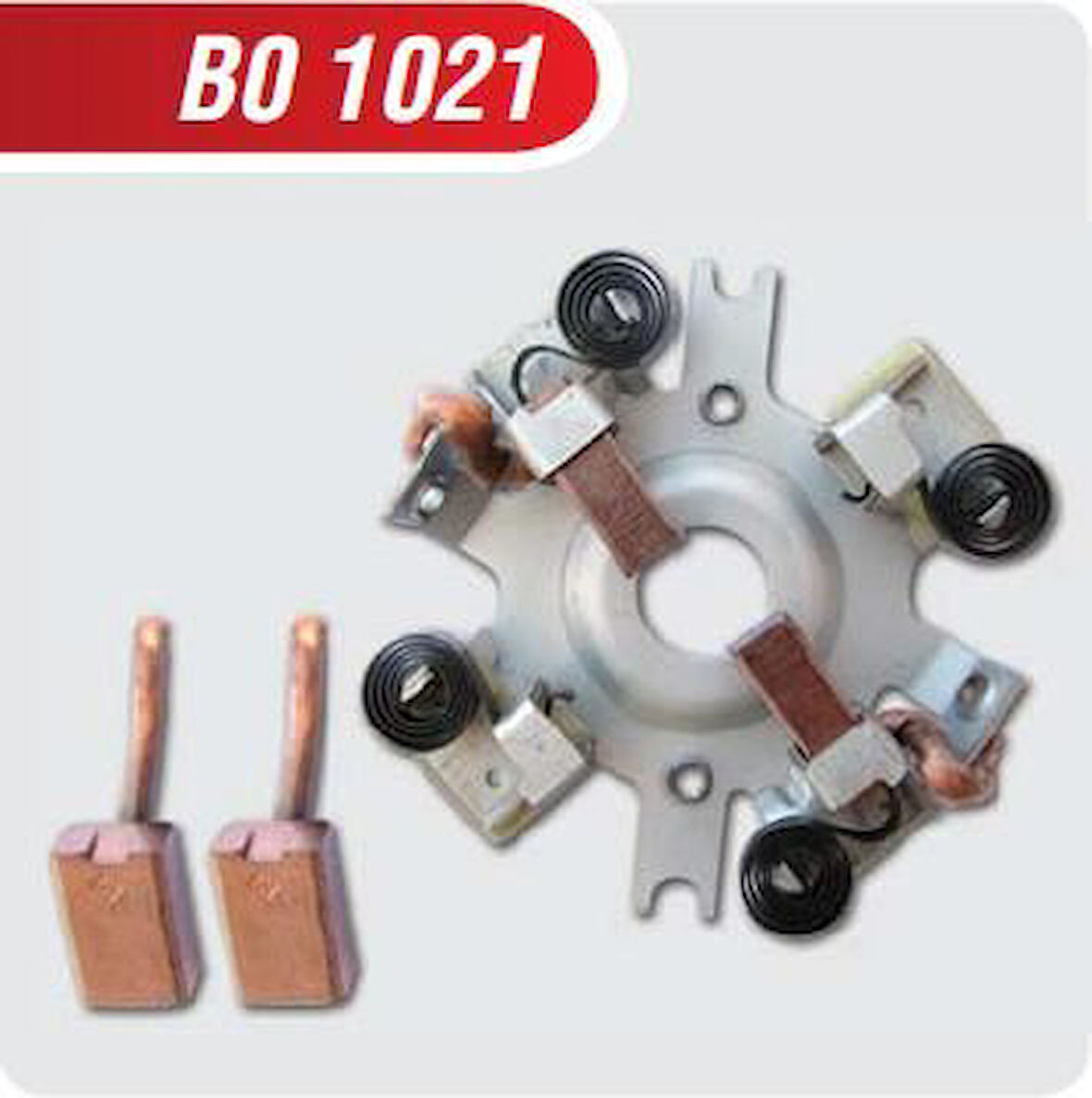 BO1021 12V KÖMÜR YUVASI AUDI FIAT OPEL PEUGEOT BSX71 KÖMÜRLÜ 9×16X25,5 BOSH TİPİ