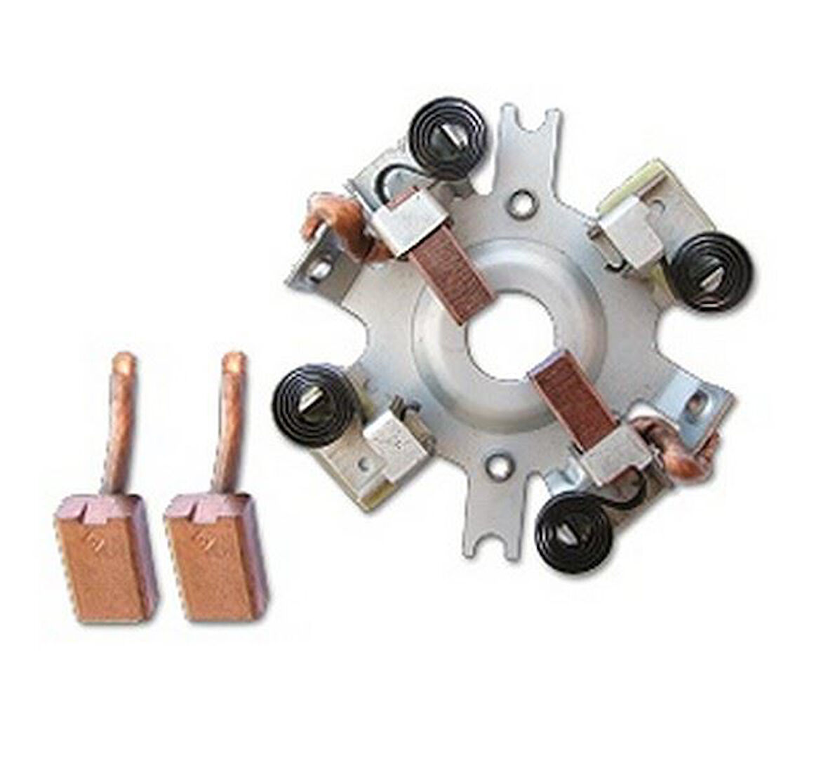 BO102 CU 12V  KÖMÜR YUVASI AUDI FIAT OPEL PEUGEOT BSX71 KÖMÜRLÜ 9×16X25,5 BOSH TİPİ