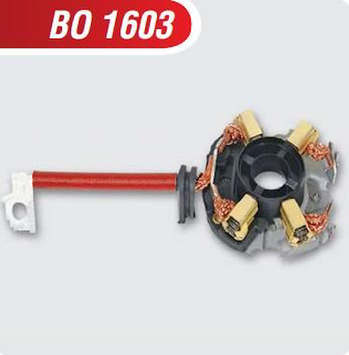 BO1603 12V KÖMÜR YUVASI RENAULT KANGOO AUDI OPEL ASTRA VECTRA ALFA 5×16X11,5/13 BOSH TİPİ