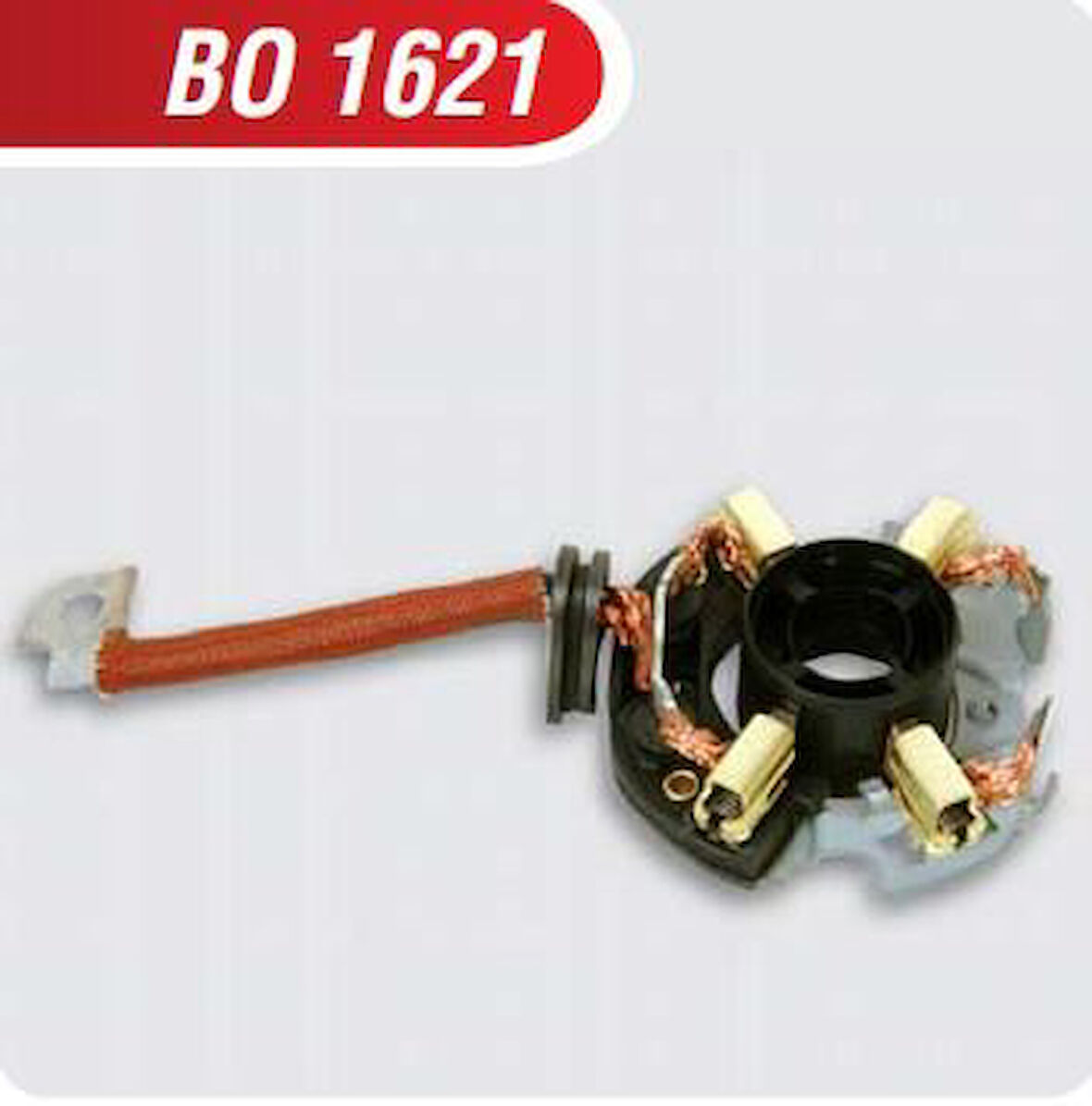 BO1621 12V KÖMÜR YUVASI FORD VW AUDI SEAT OPEL CITROEN 5×12X11,6 BOSH TİPİ