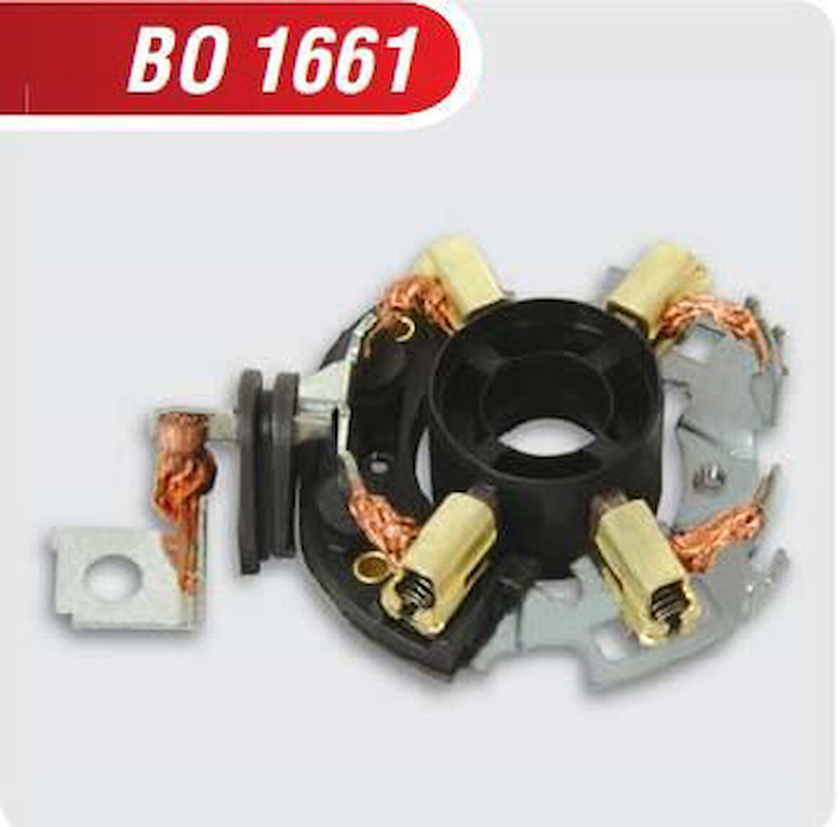 BO1661 12V KÖMÜR YUVASI SEAT VW GOLF POLO PASSAT CADDY AUDI OCTAVIA ESCORT FIESTA 5×12X11,6 BOSH TİP