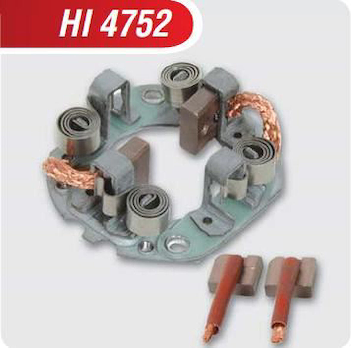 HI4752 24V KÖMÜR YUVASI ISUZU ŞAMPİYON TERS ATKI NPR NKR 7×19X16  HITACHI TİP