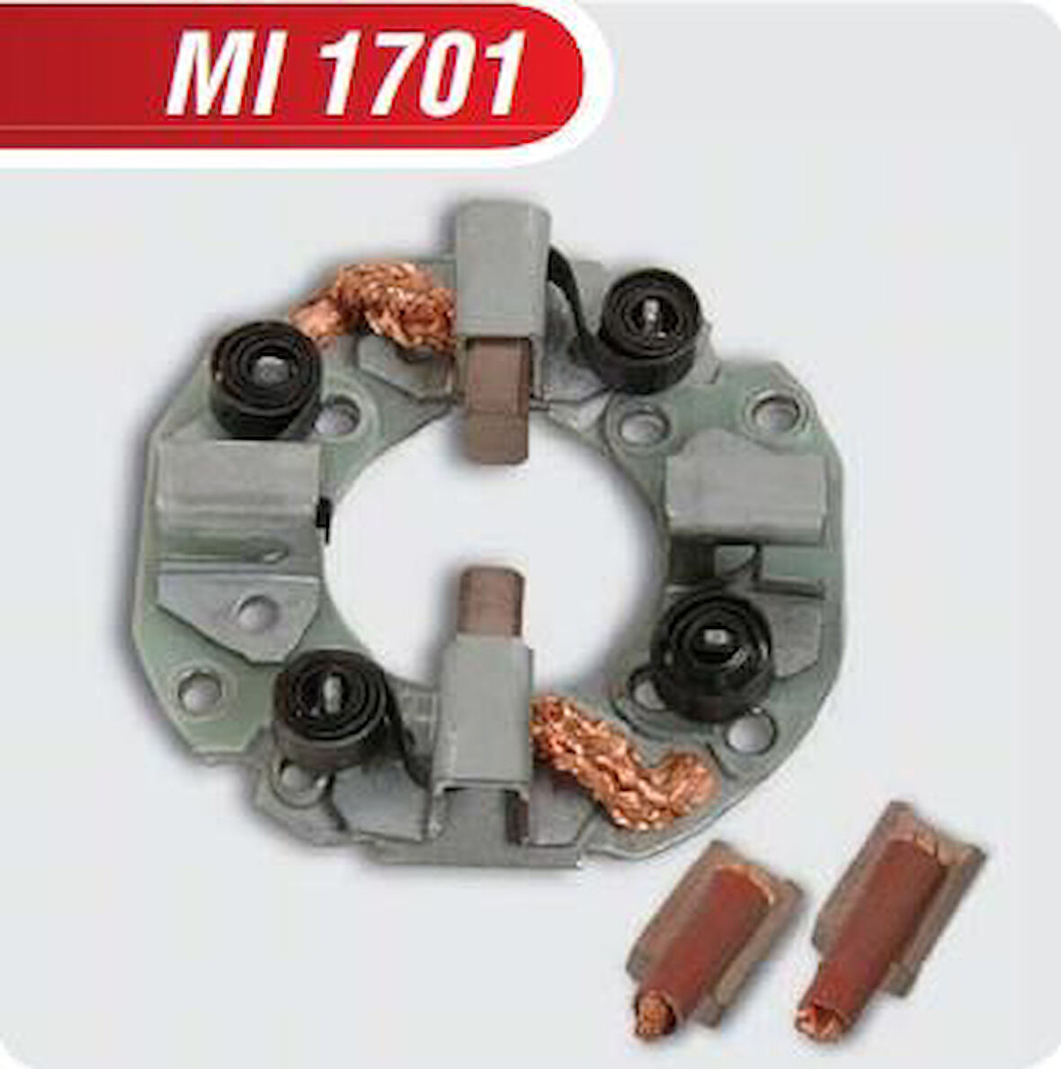 MI1701 12V  KÖMÜR YUVASIHYUNDAI MITSUBISHI NISSAN KIA CITROEN SUZUKI 6,8X11,8X17,2 MITSUBISHI TİPİ