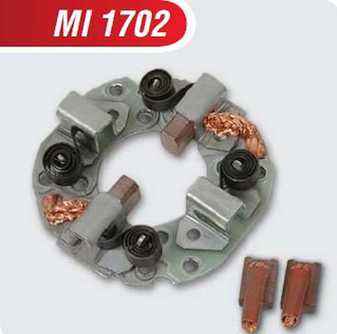 MI1702 24V  KÖMÜR YUVASI MAZDA MITSUBISHI NISSAN 6,8X11,8X17,2 MITSUBISHI TİPİ