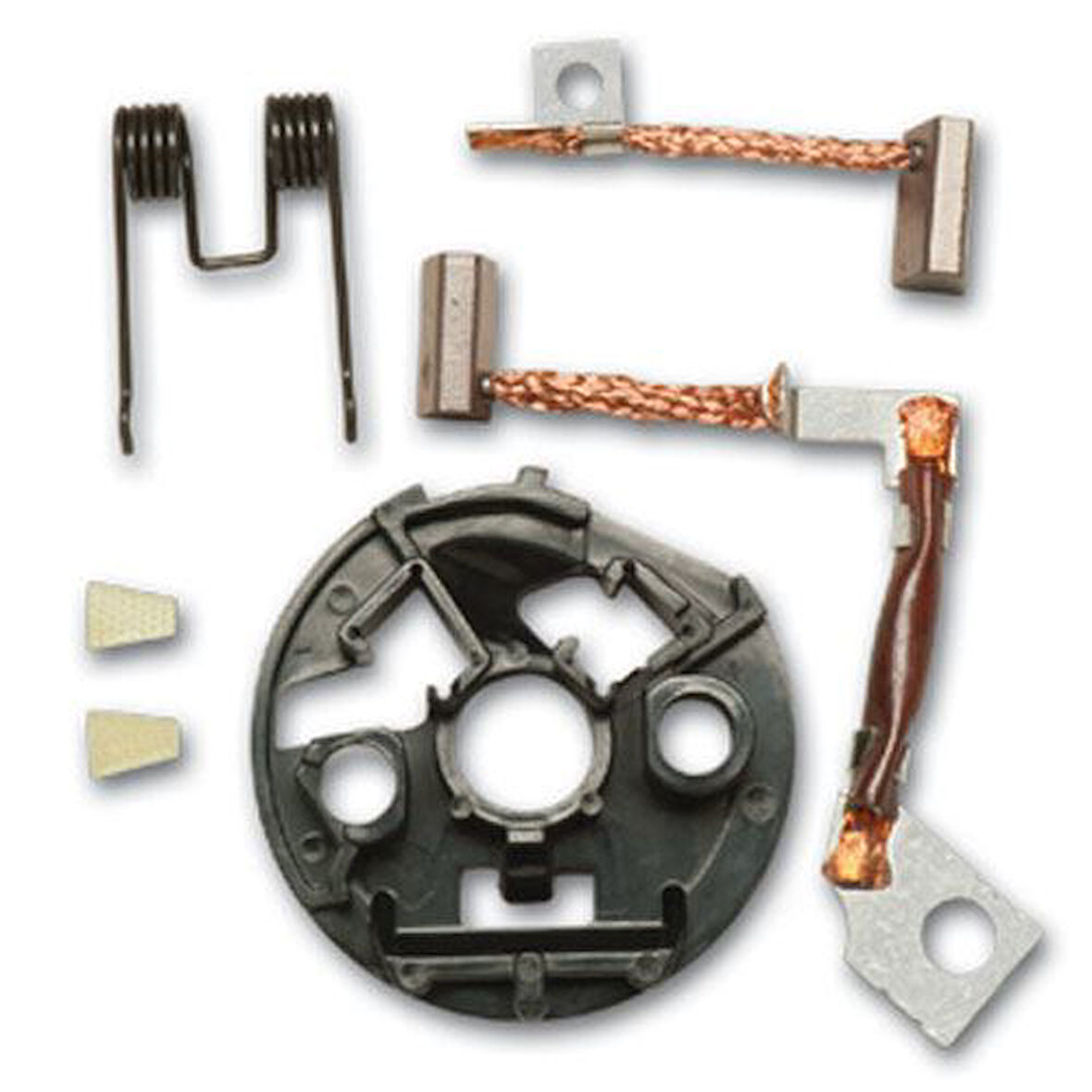 VA1571 12V KÖMÜR YUVASI DÜZ DÖNÜŞ BMW OPEL FIAT VOLVO RENAULT 4,5/9X11X18 VALEO TİPİ