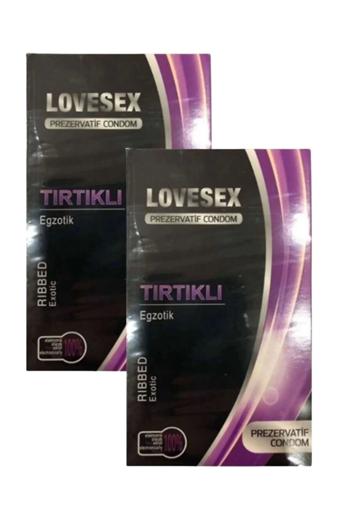 Lovesex Tırtıklı Egzotik Prezervatif 10 Lu x 2 Paket