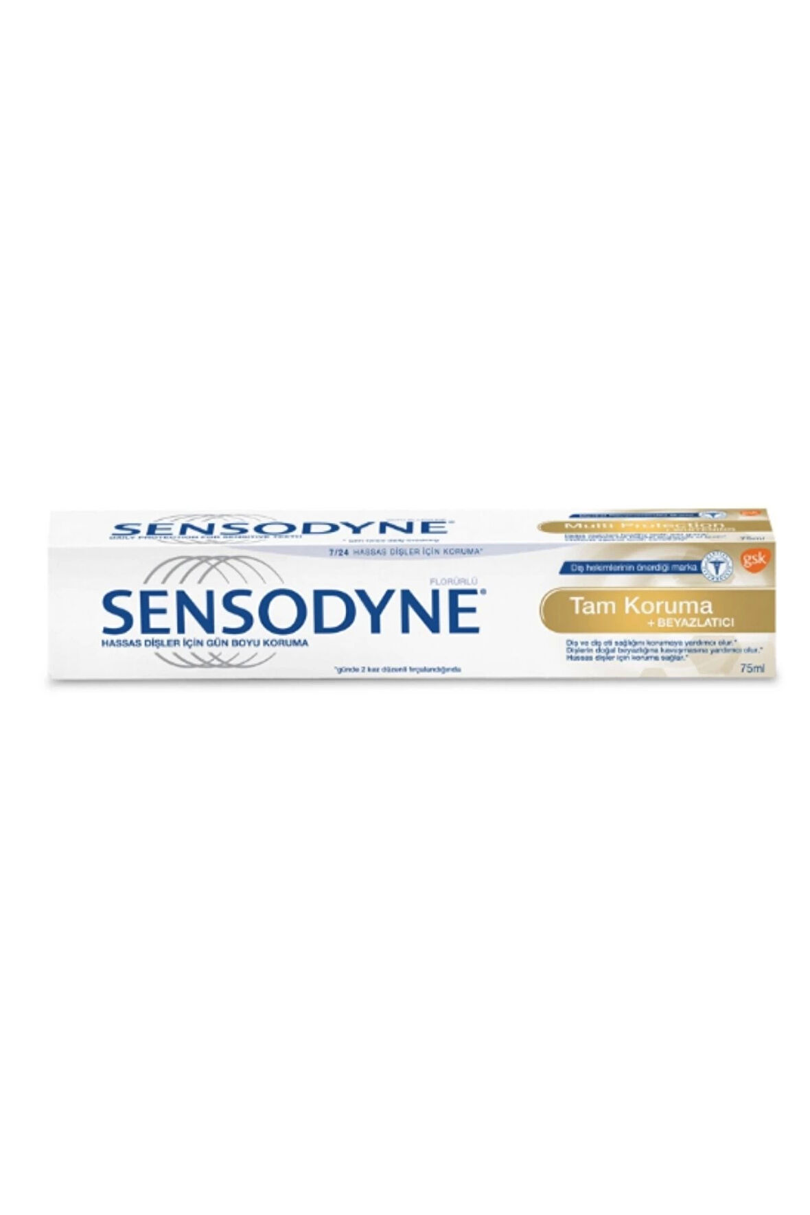 Sensodyne Tam Koruma Ve Beyazlatıcı Diş Macunu 50 ml