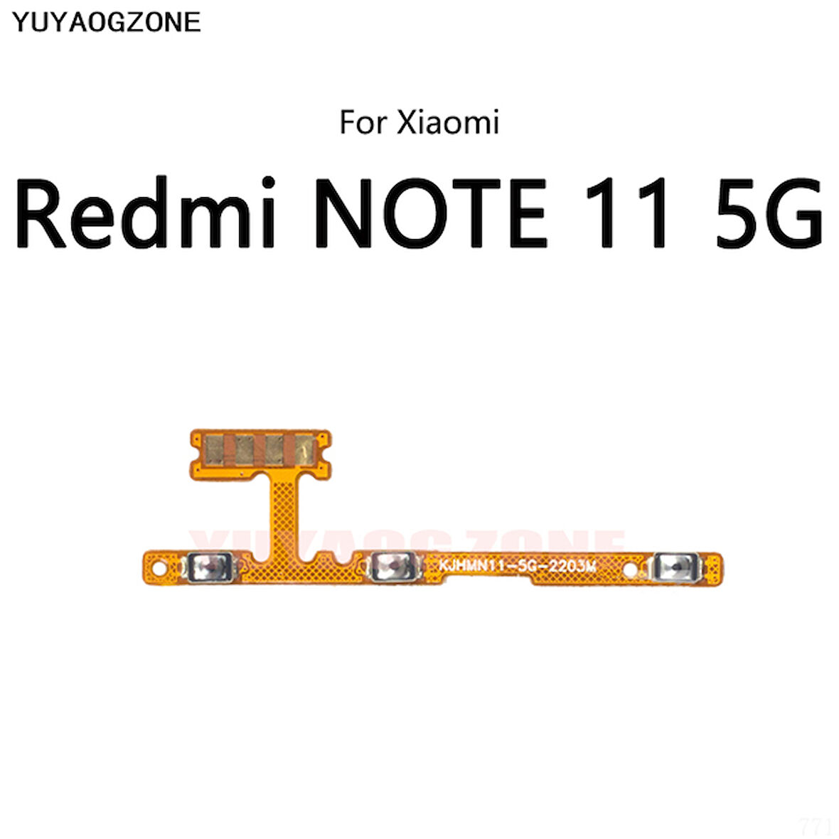 Tkgz Xiaomi Redmi NOTE 11 (5G) On Off Yan Ses Filmi