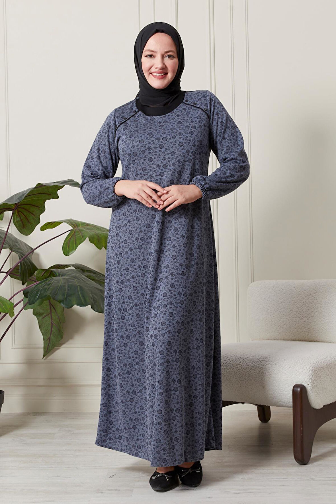 Kadın Büyük Beden Lizi Elbise 