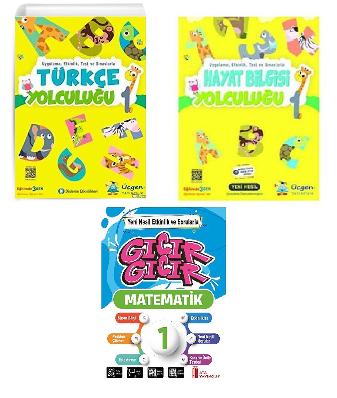 1.Sınıftan 2.Sınıflara Geçenler İçin Ders Tekrar Seti