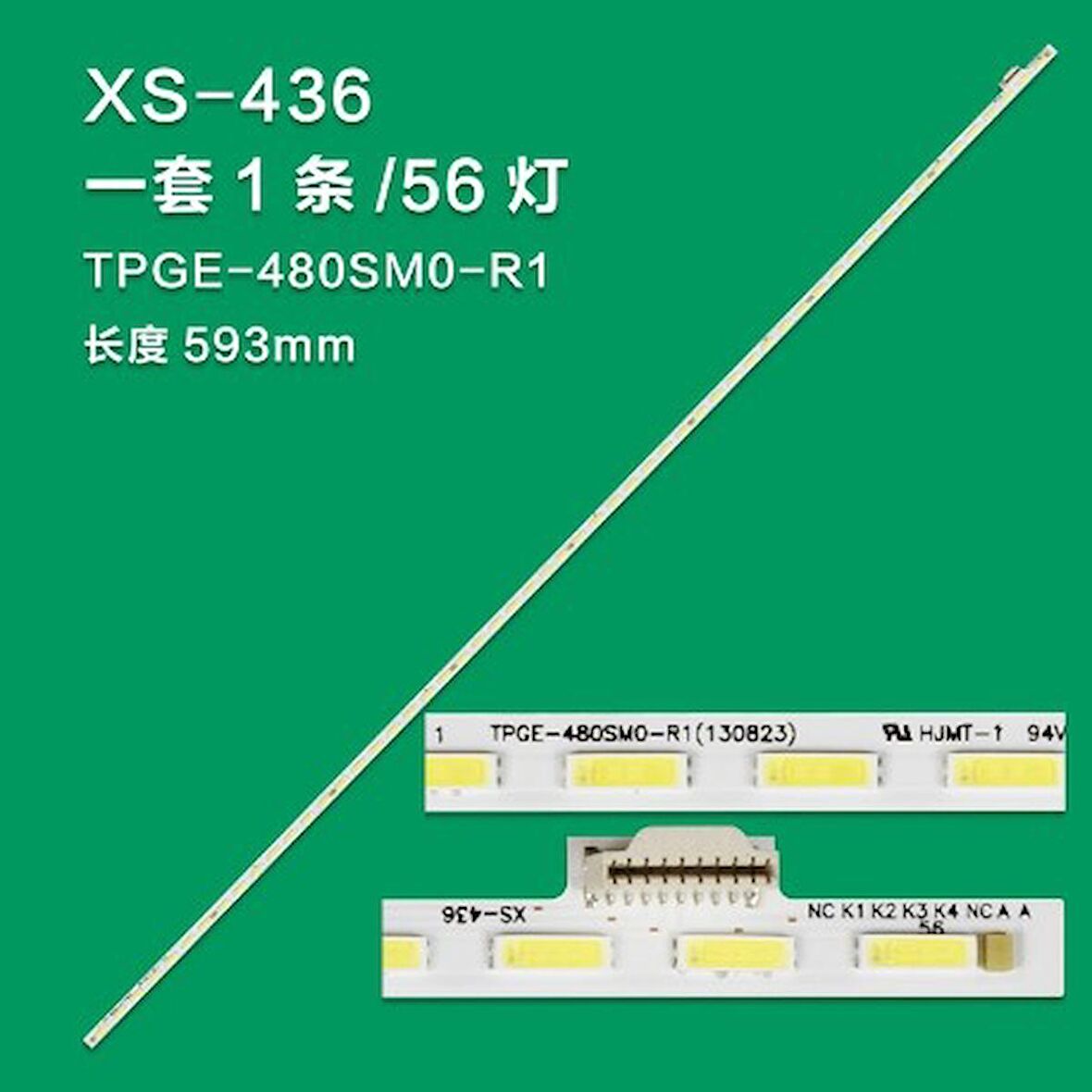 WKSET-6255 36518X1 TPGE-480SM0-R1(130823)  1 ADET LED BAR