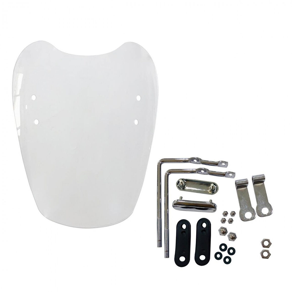 Monero Siperlik Camı Bs0618 42cm X 455cm X 3mm Spacy110 Fızy125 Scooter Cbf150 Cb125e Ybr125 Aparatl