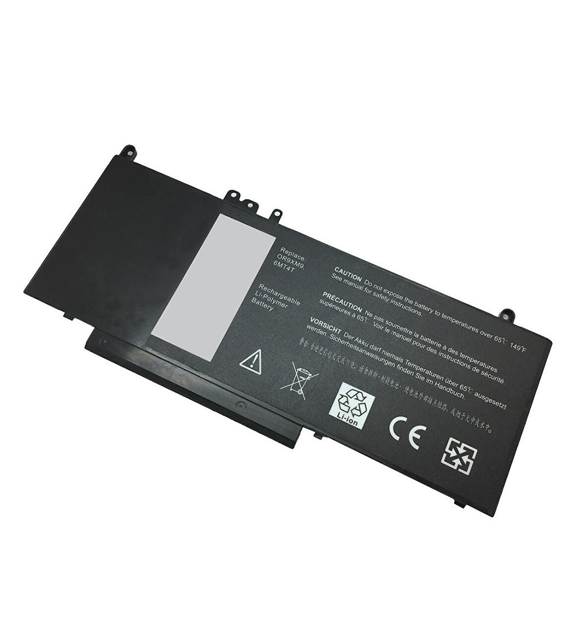 Dell G5M10, 0G5M10 Notebook Batarya Laptop Pil 4Cell