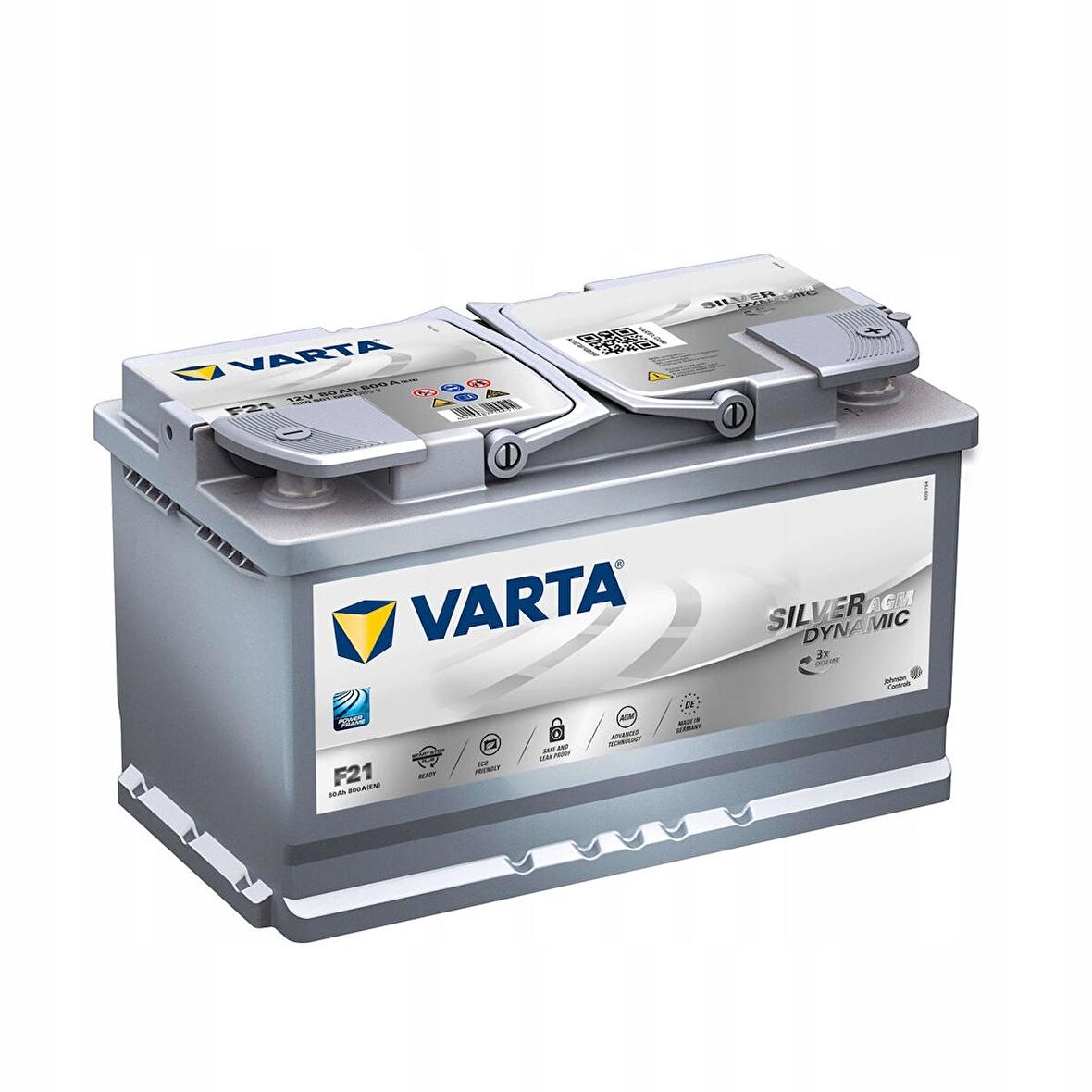 Varta Silver Dynamic F21 Start-Stop AGM 12 V 80 Ah 800CCA Akü