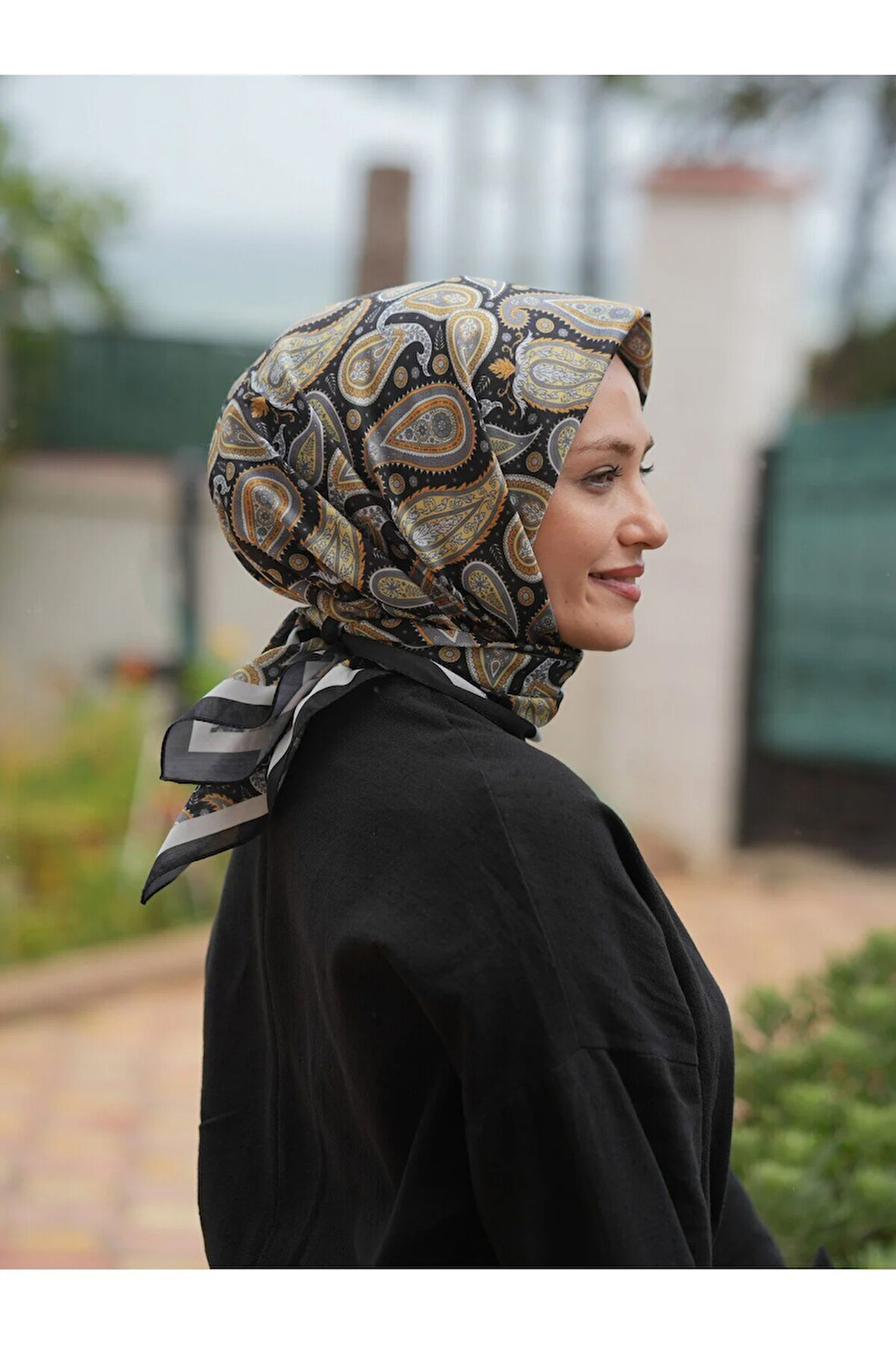 ETNİK DESEN EŞARP, DESENLİ EŞARP