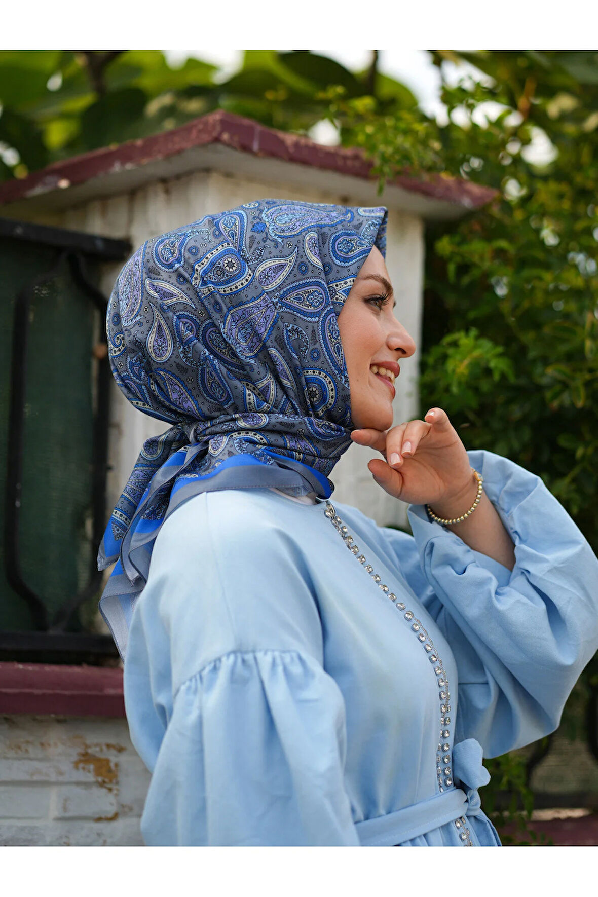 ETNİK DESEN EŞARP, DESENLİ EŞARP