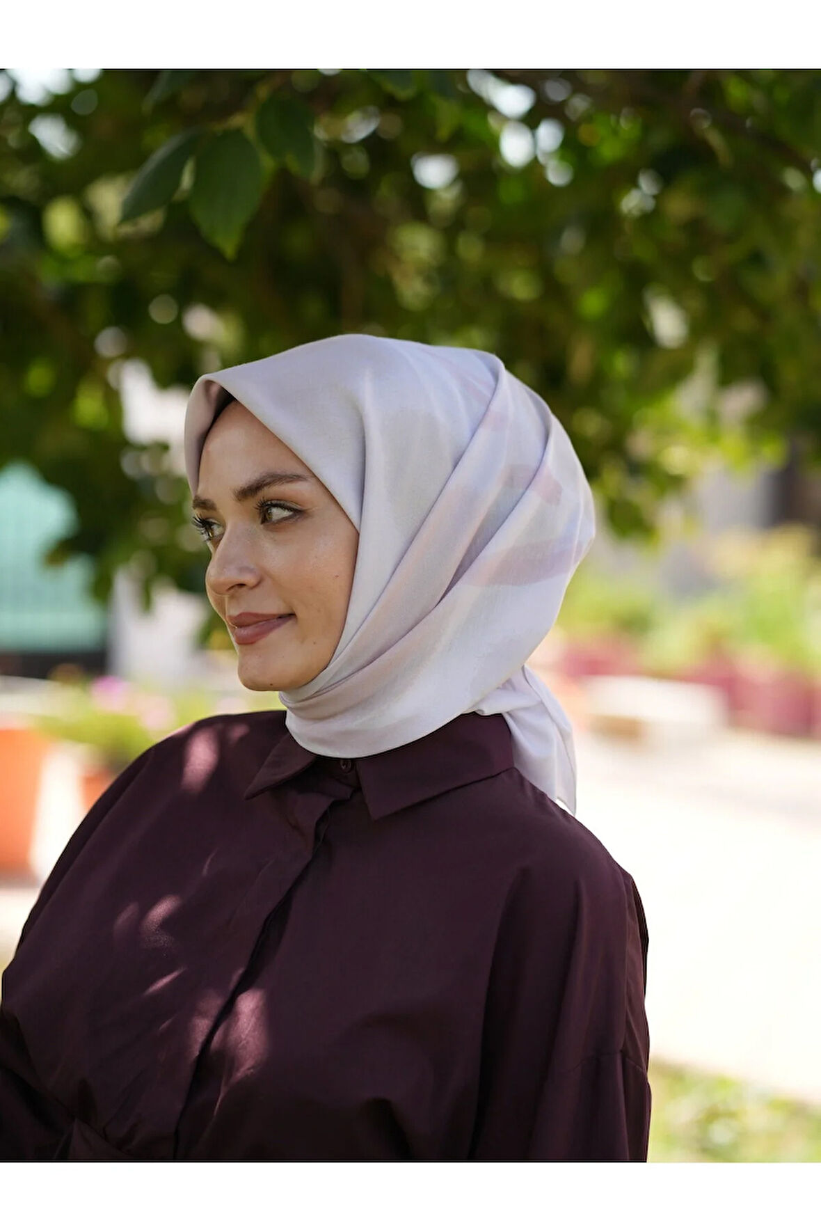 PAMUKLU SOFT EŞARP FRESH ÇİÇEK DESEN EŞARP