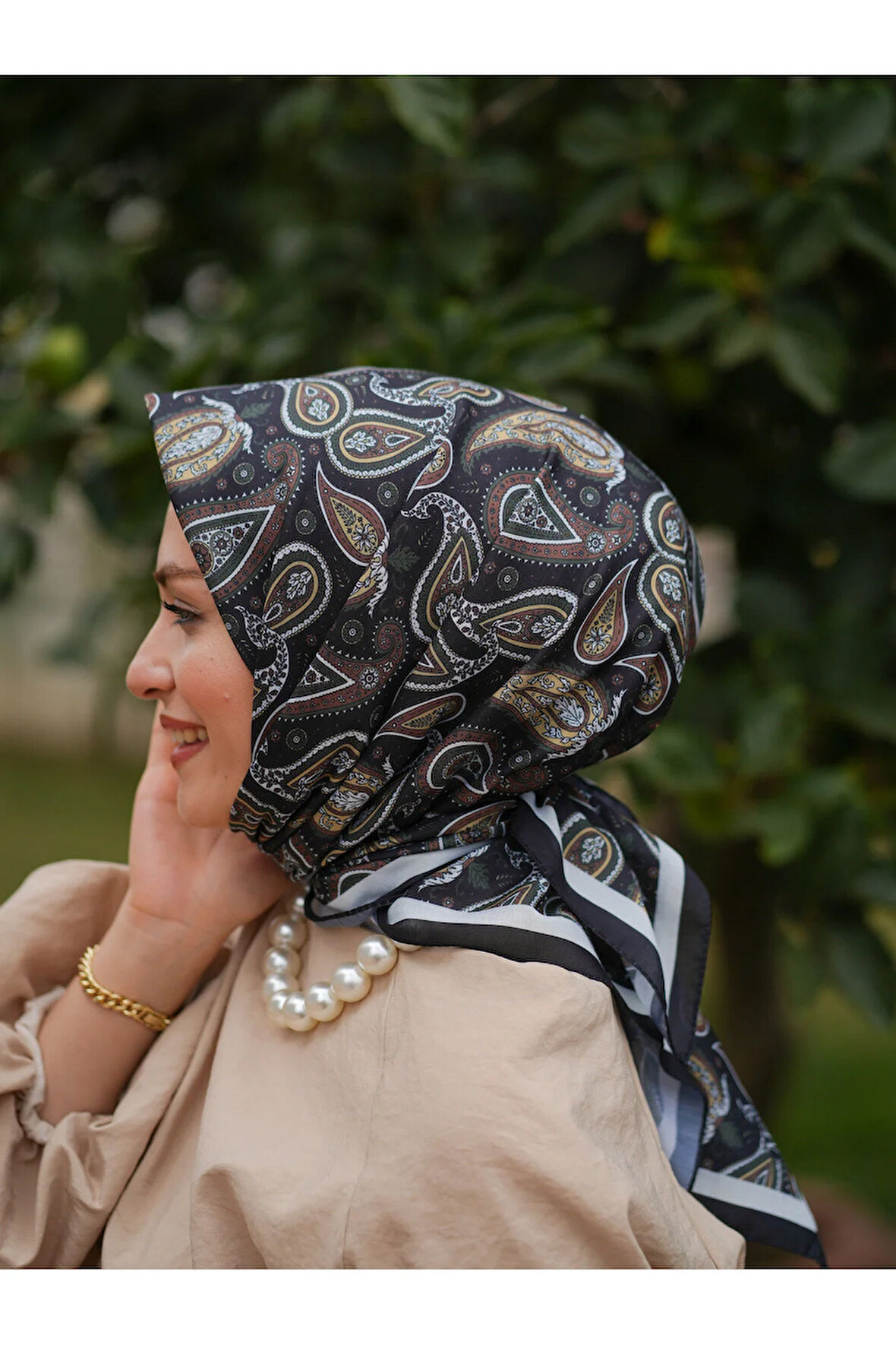 ETNİK DESEN SOFT EŞARP