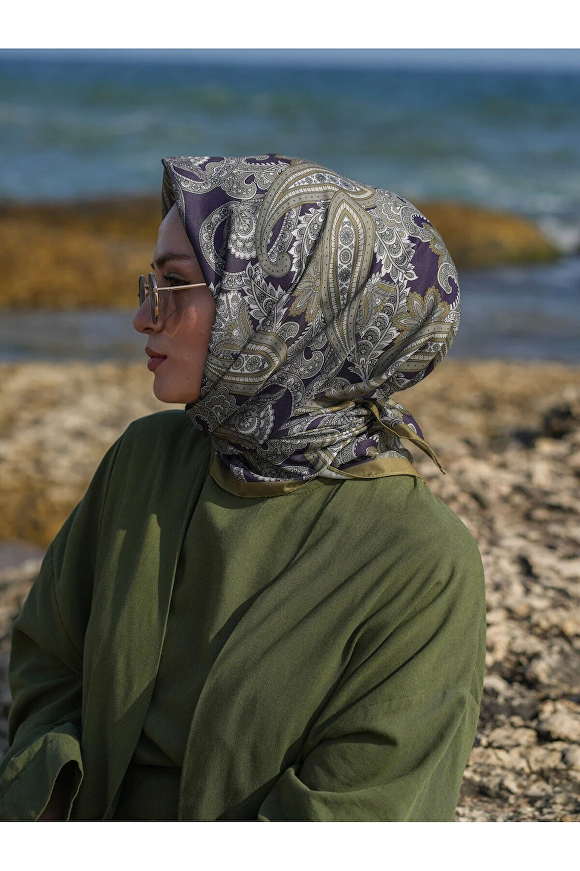 AÇELYA DESEN SOFT EŞARP