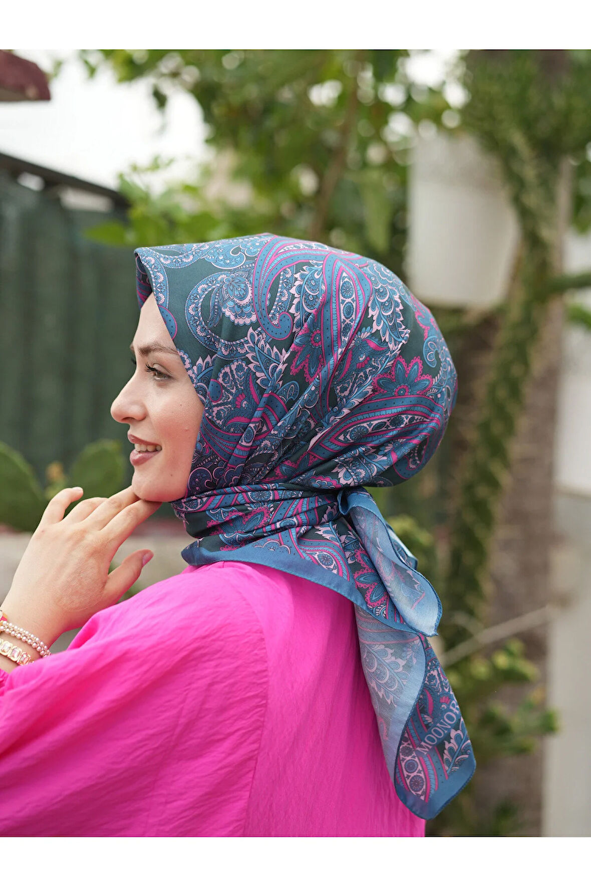 AÇELYA DESEN SOFT EŞARP