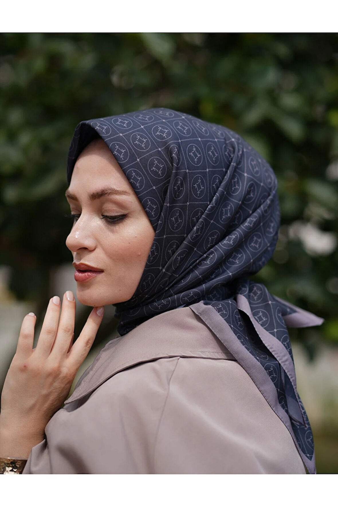 PAMUKLU SOFT EŞARP CARDİN DESEN