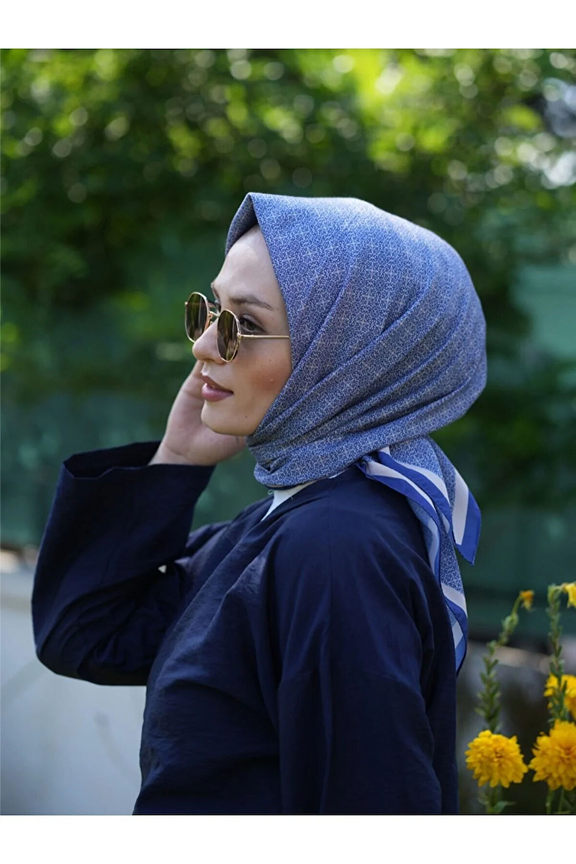 GECE YILDIZI DESEN SOFT EŞARP