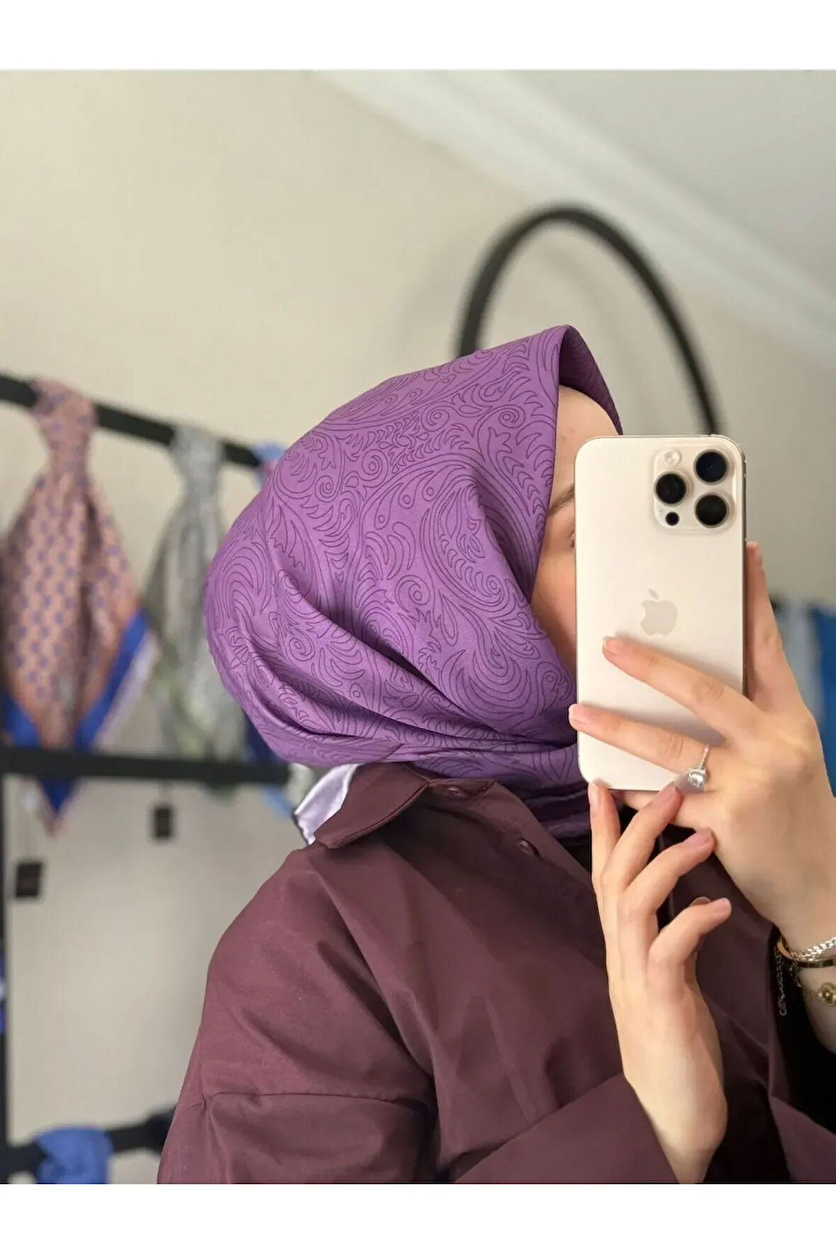 LİVA DESEN SOFT EŞARP