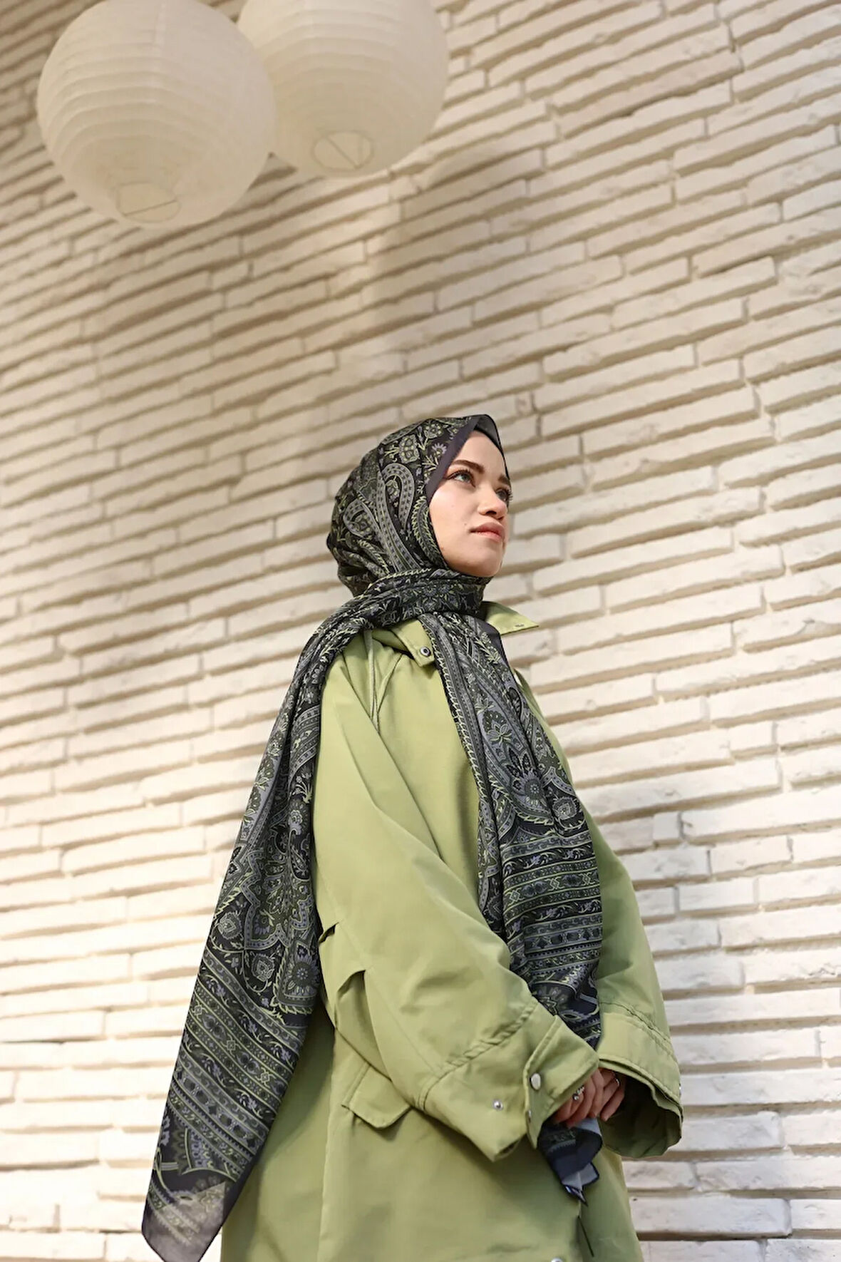 ETRO DESEN PAMUK İPEK ŞAL