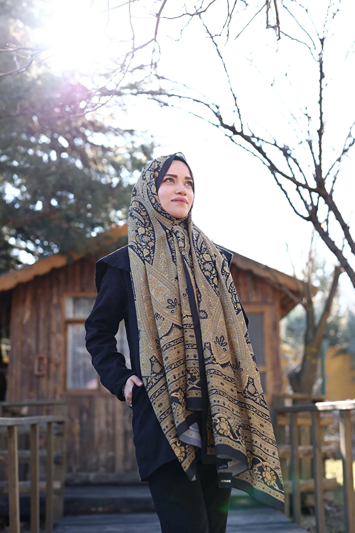 ETRO DESEN PAMUK İPEK ŞAL