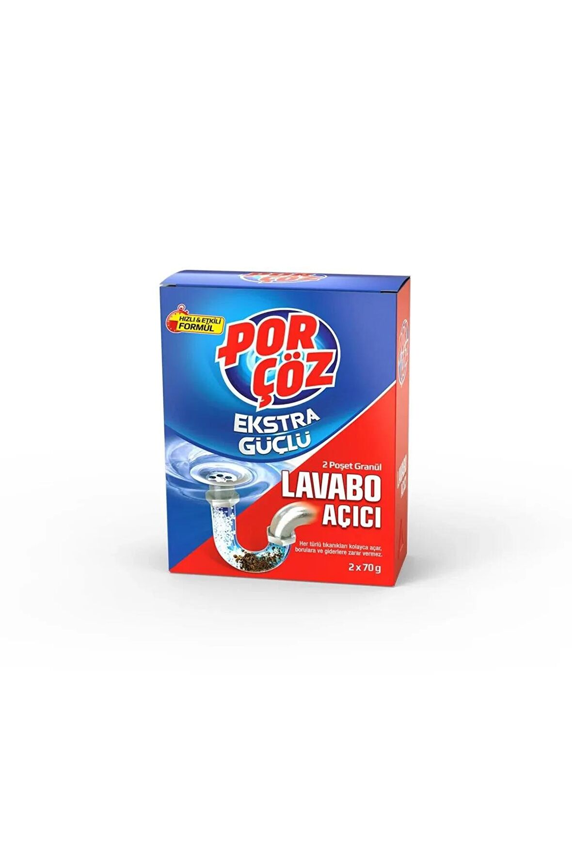 Porçöz Lavabo Açıcı 2'li 50 gram